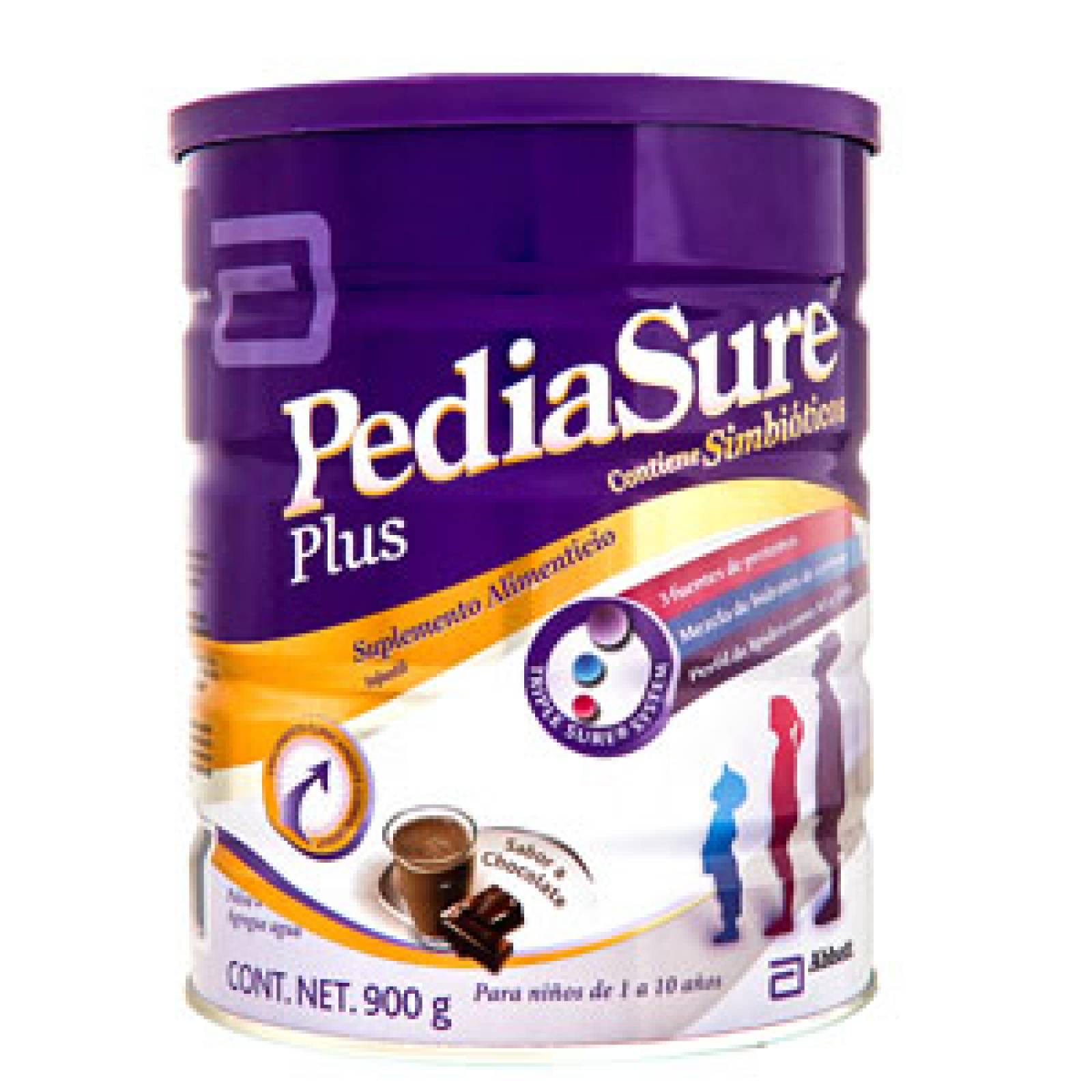 PEDIASURE PLUS CHOCOLATE LATA DE 900 GR