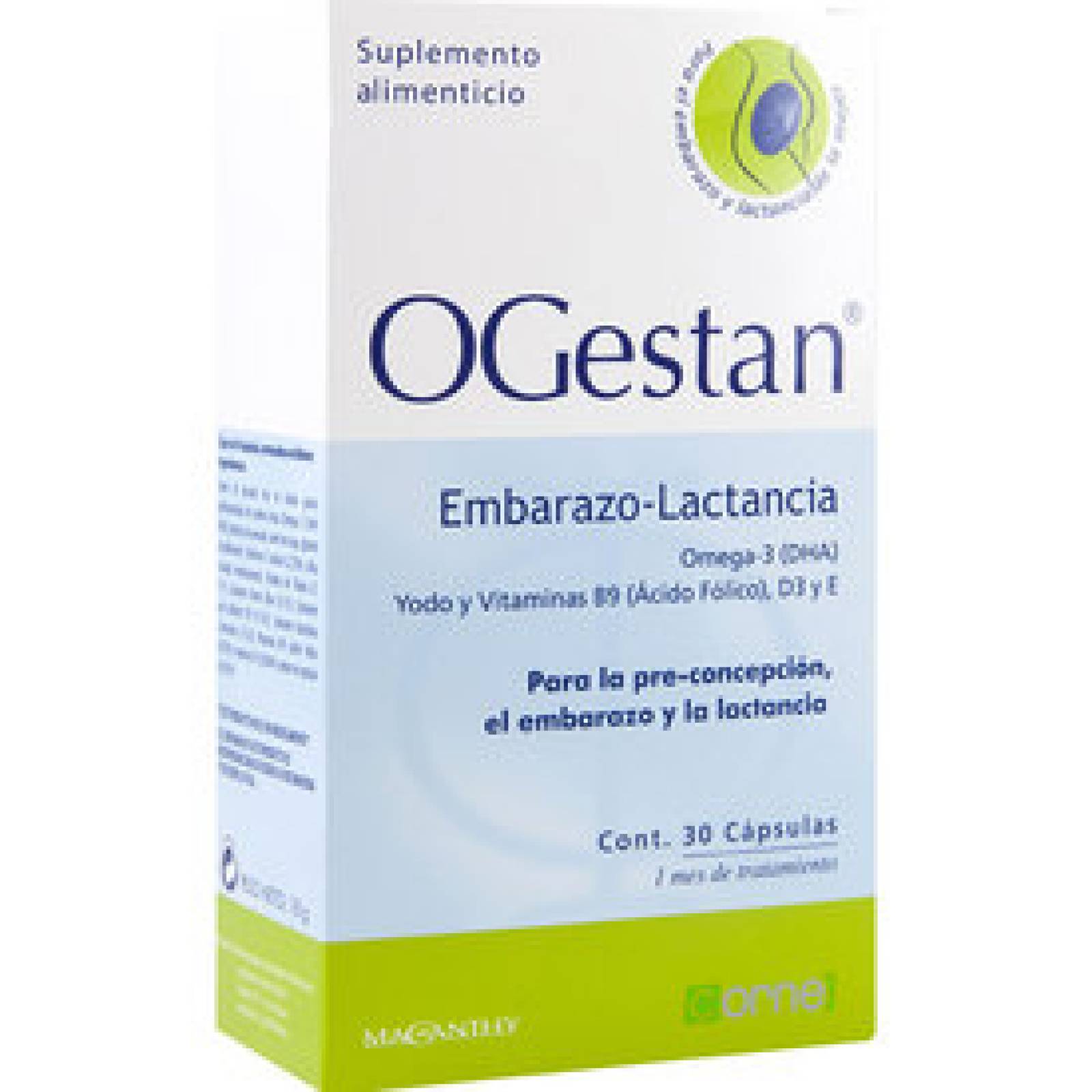 OGESTAN CAJA 30 CAPSULAS