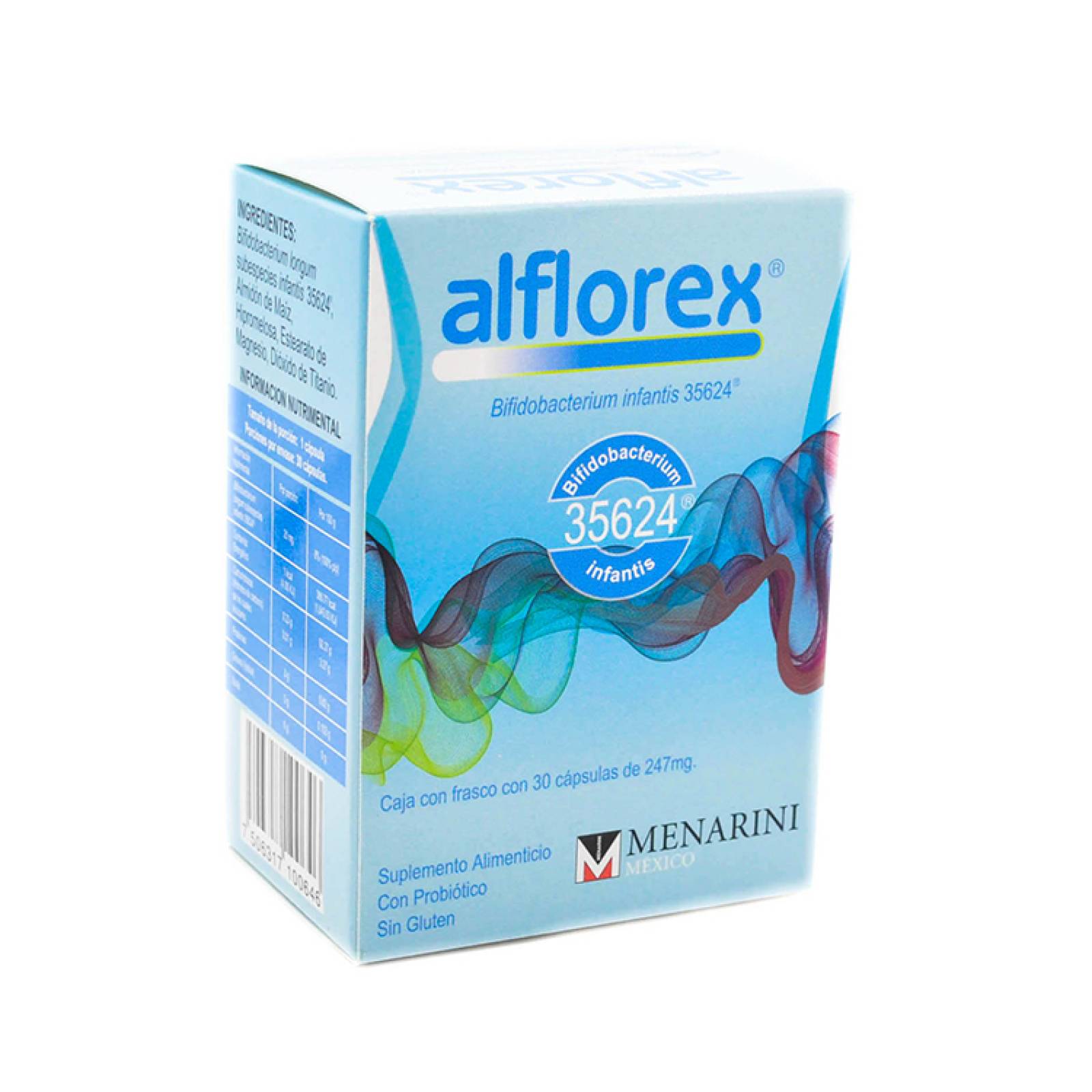 Alflorex Suplemento Alimenticio 247 mg 1 Caja 30 Cápsulas