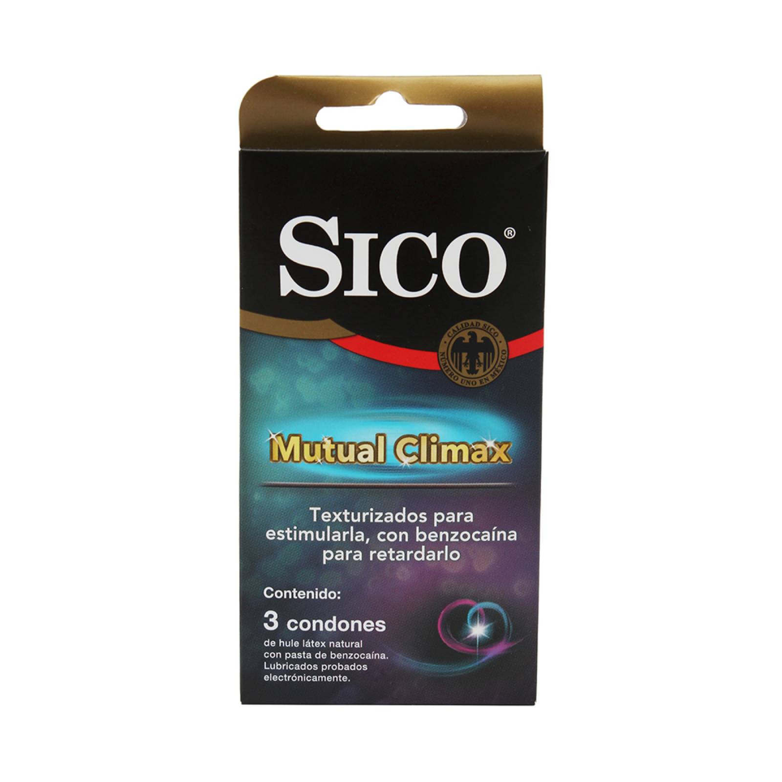SICO MUTUAL CLIMAX 1 BLISTER 3 PRESERVATIVOS