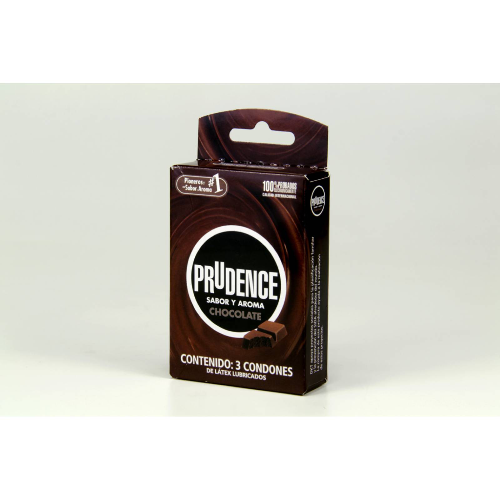 PRUDENCE PRESERVATIVO CHOCOLATE PIEZAS 3 PIEZAS