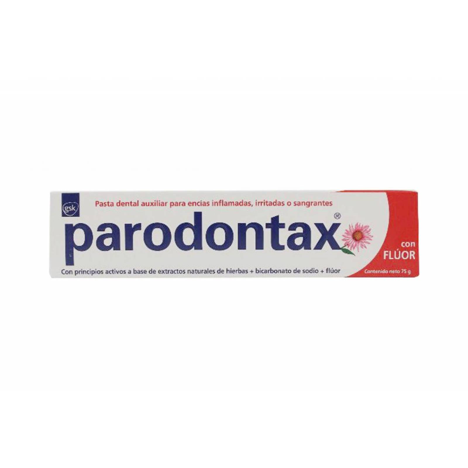 Parodontax Crema Dental Para La Gingivitis 75 Gr Crema Tubo