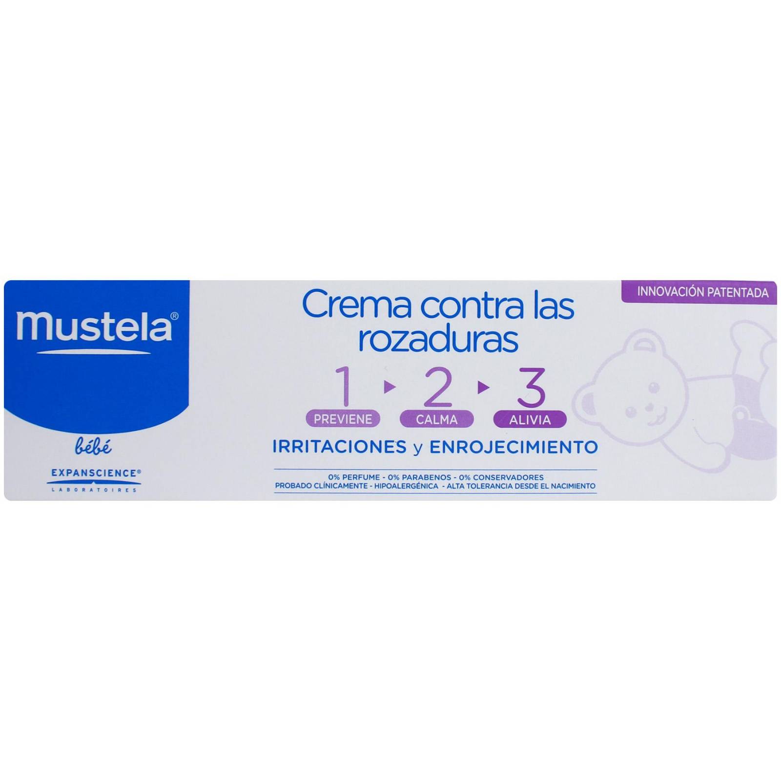 MUSTELA CONTRA ROZADURAS CON OXIDO DE ZINC 1 TUBO CREMA 50 M