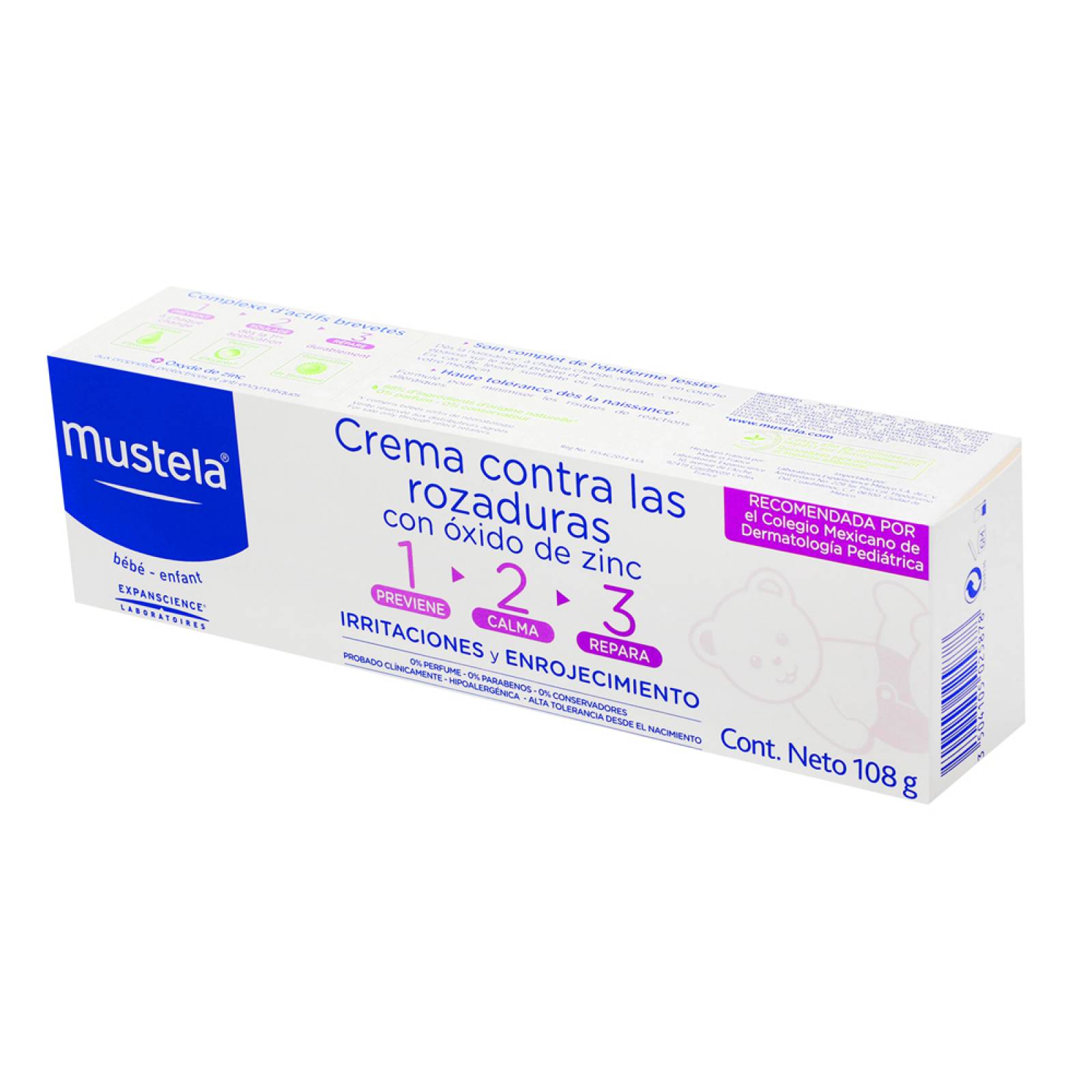 Mustela Contra Rozaduras 1 Tubo Crema 108G