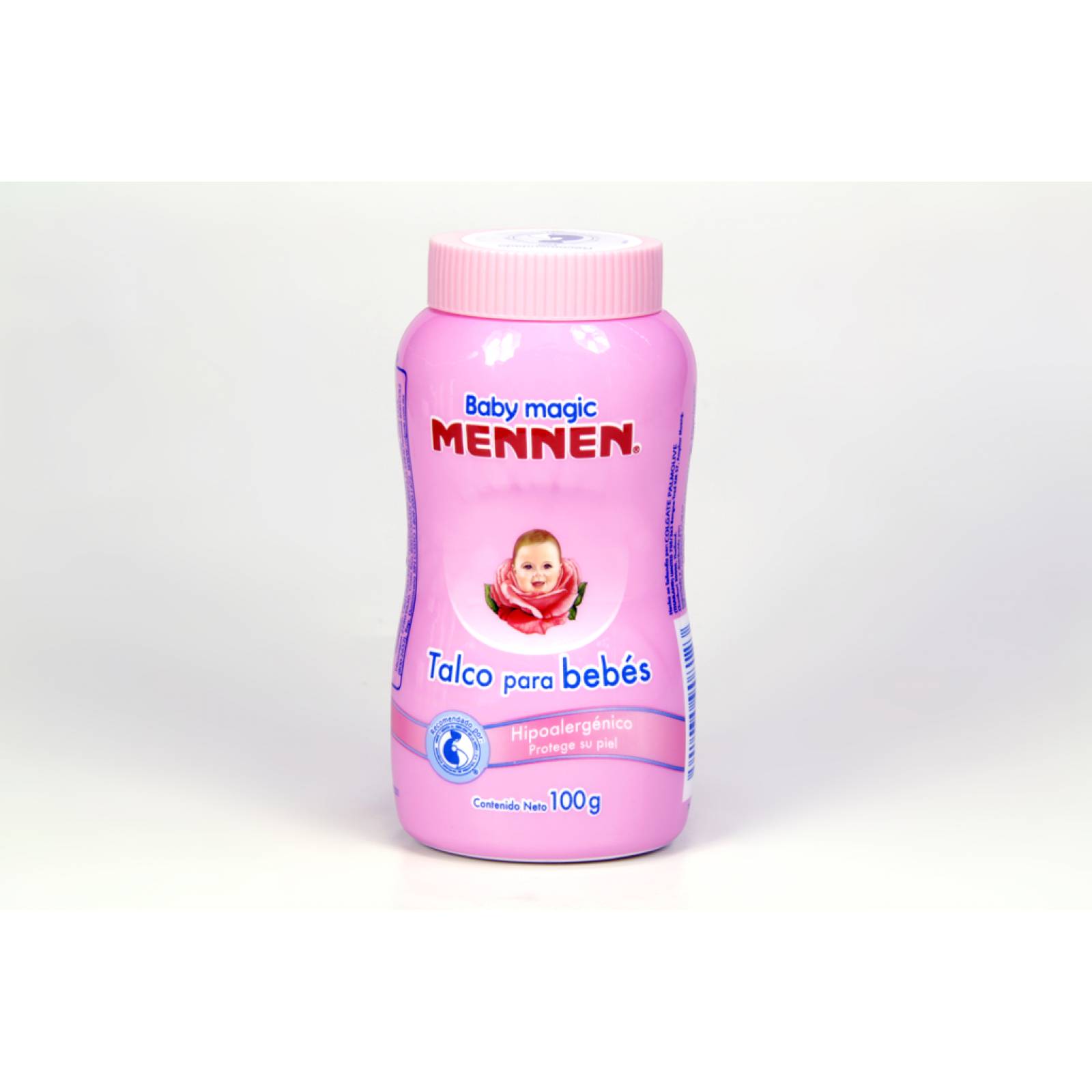 Mennen Talco Rosa Botella 100G