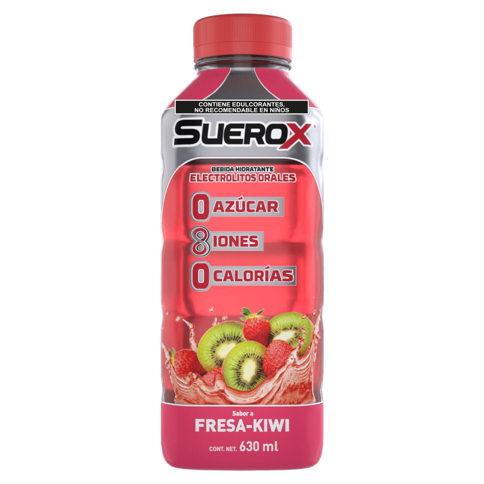 Suerox Bebida Hidratante Fresa Kiwi 630 Ml. Electrolitos