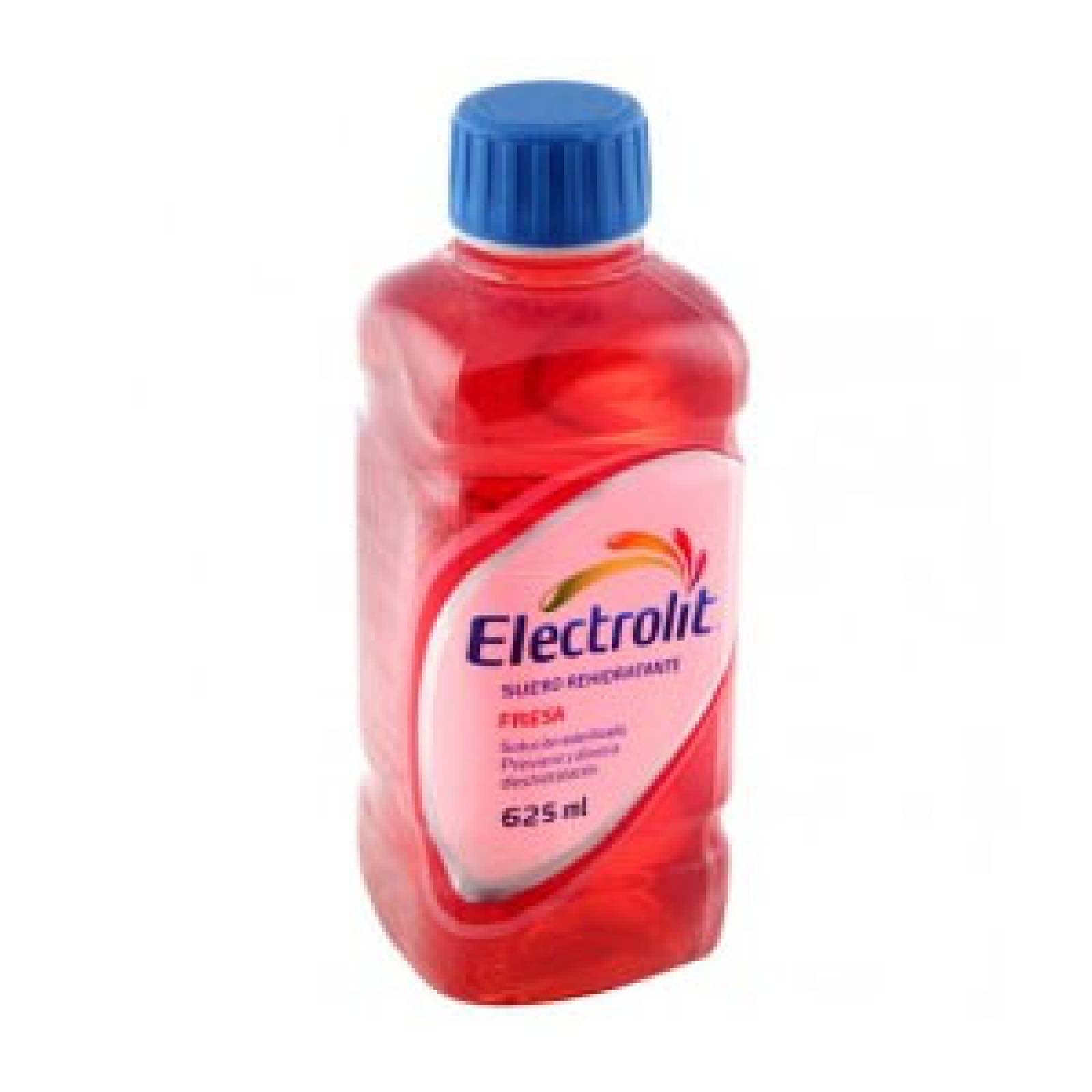Electrolit Fresa Plasco 1 Frasco Solucion 625 Ml