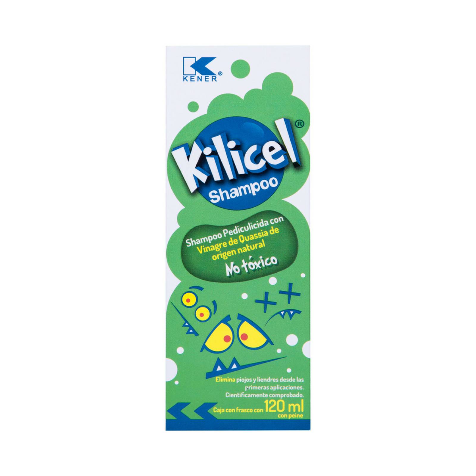 KILICEL SHAMPOO PARA PIOJOS FRASCO 120 ML