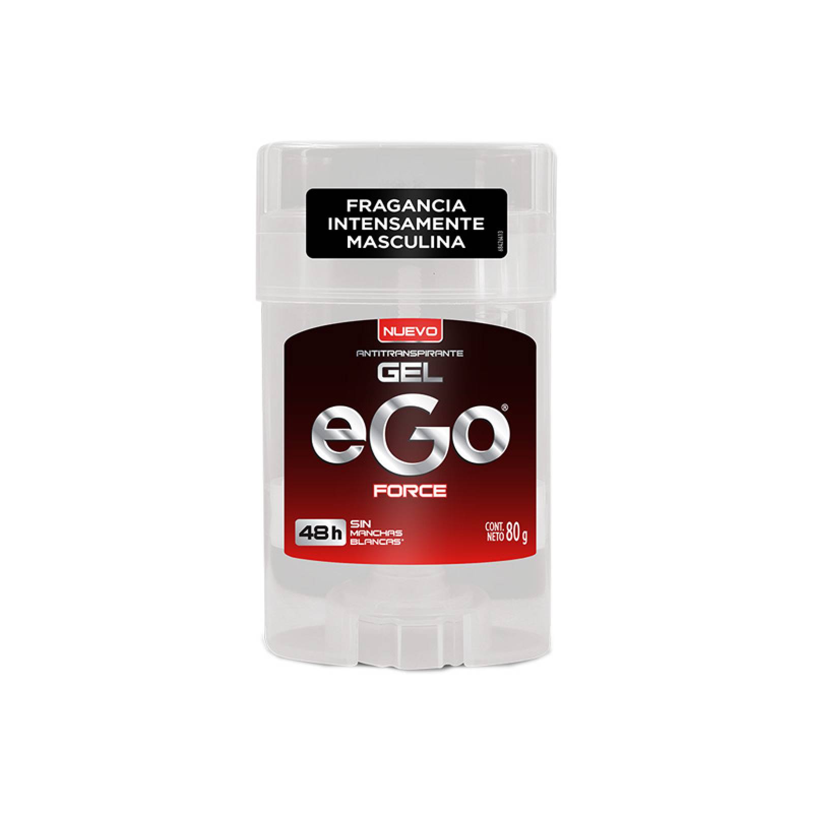 Ego Antitranspirante Gel Force 48 H 80 Gr Barra