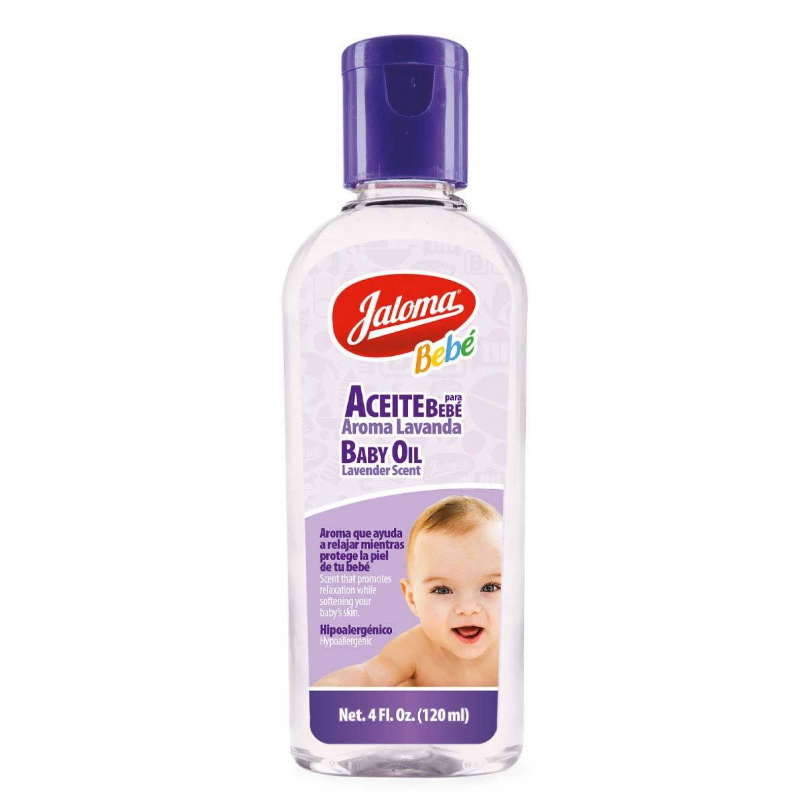 Aceite Para Bebé Jaloma Aroma Lavanda 120Ml