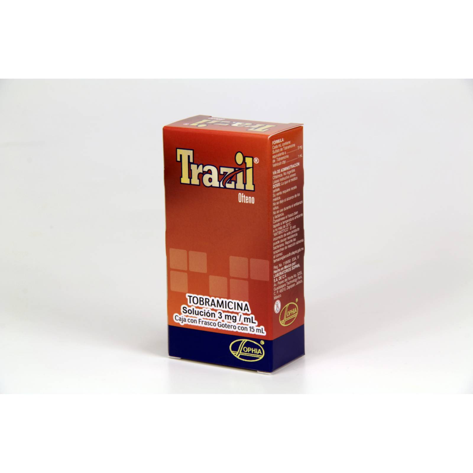 TRAZIL OFTALMICO GOTAS 15 ML