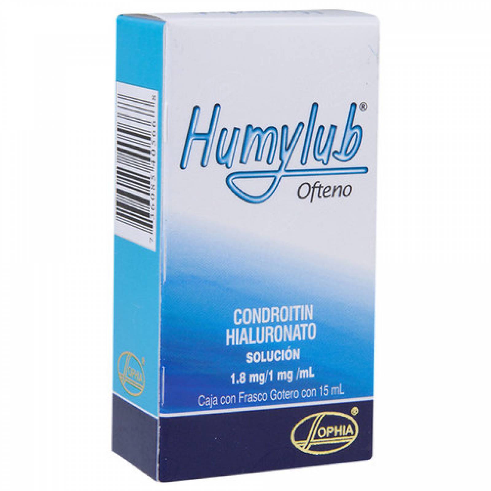 HUMYLUB OFTENO CAJA CON FRASCO GOTERO CON 15ML