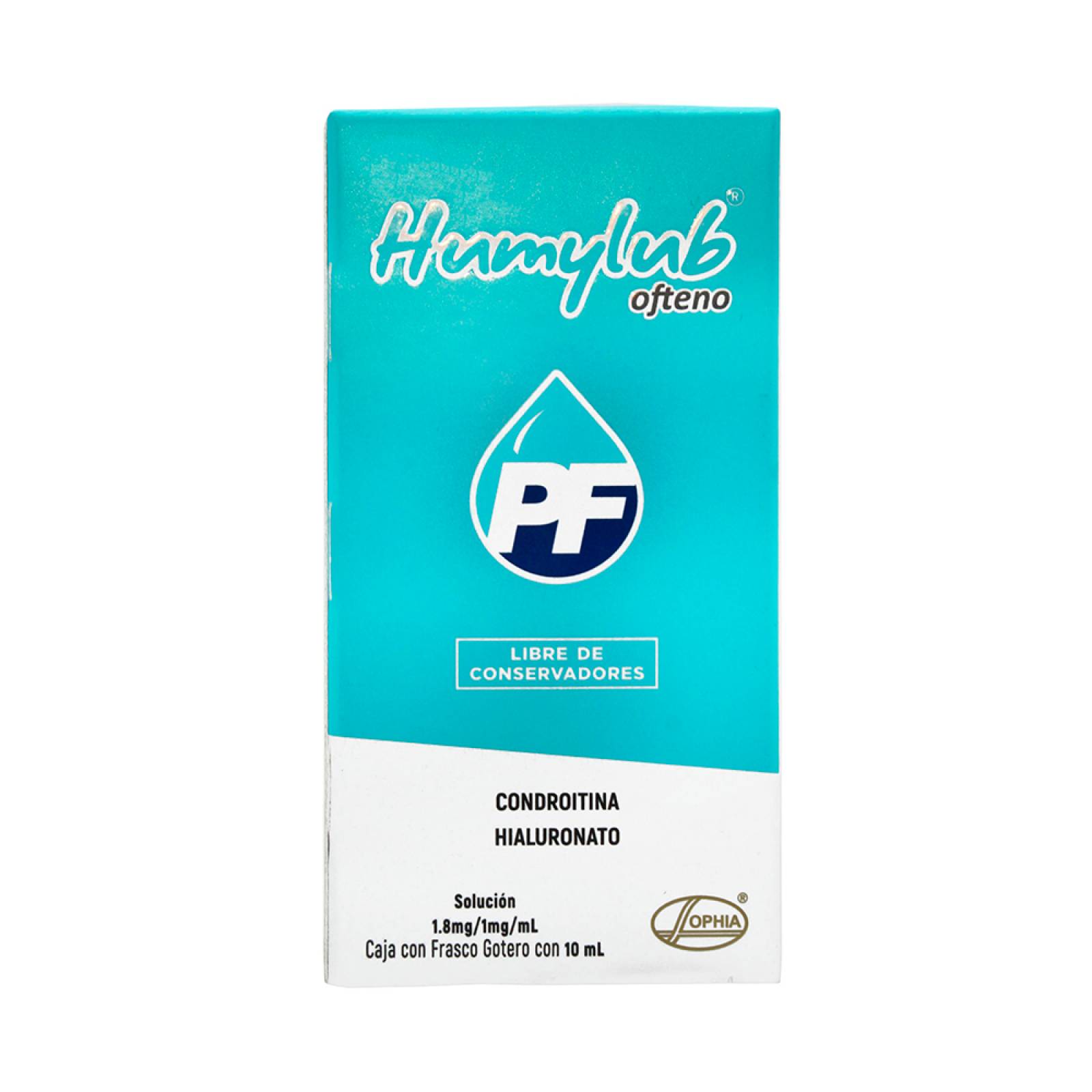 HUMYLUB PF OFTENO CAJA CON FRASCO GOTERO CON 10ML