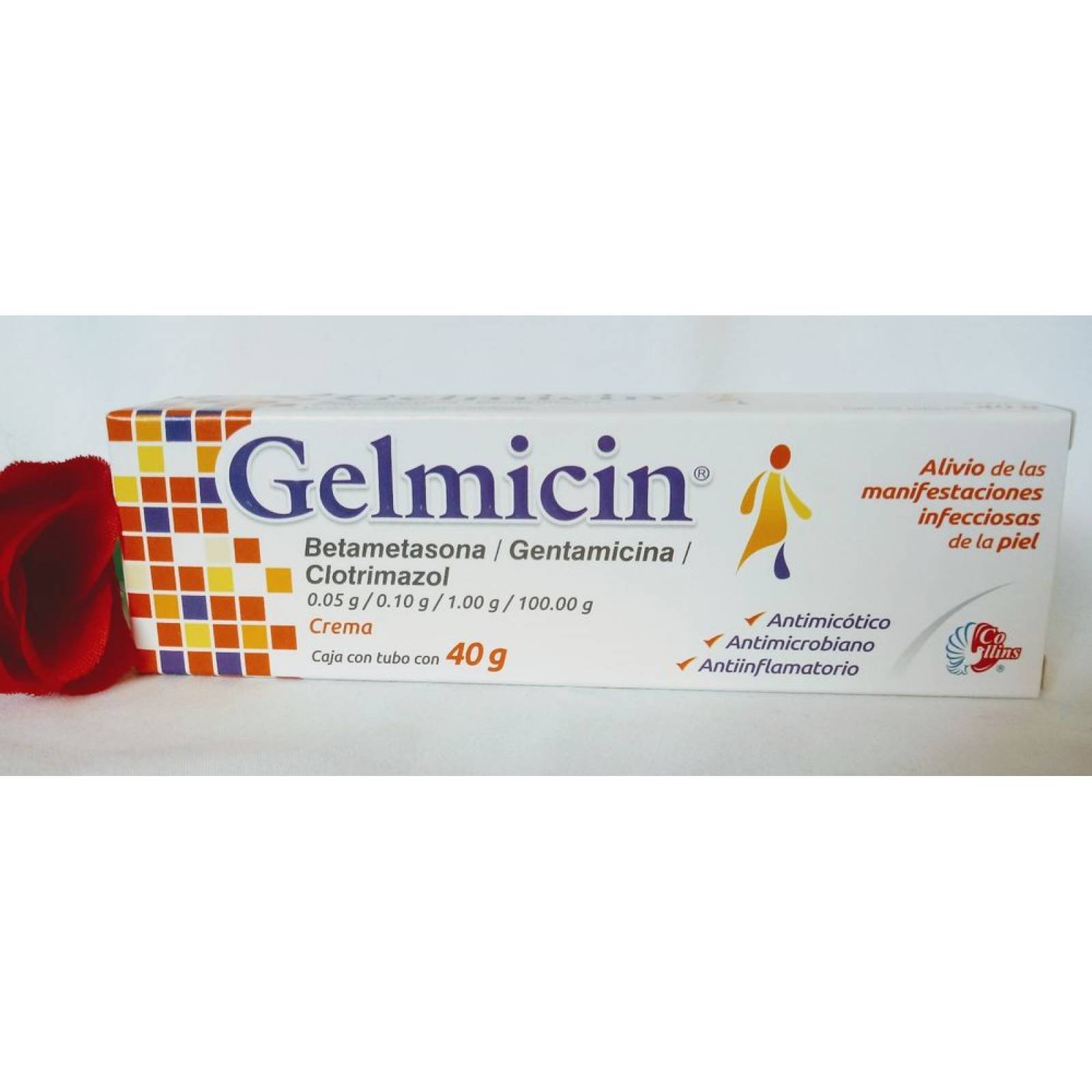 GELMICIN CREMA ANTIMICÓTICA 40G