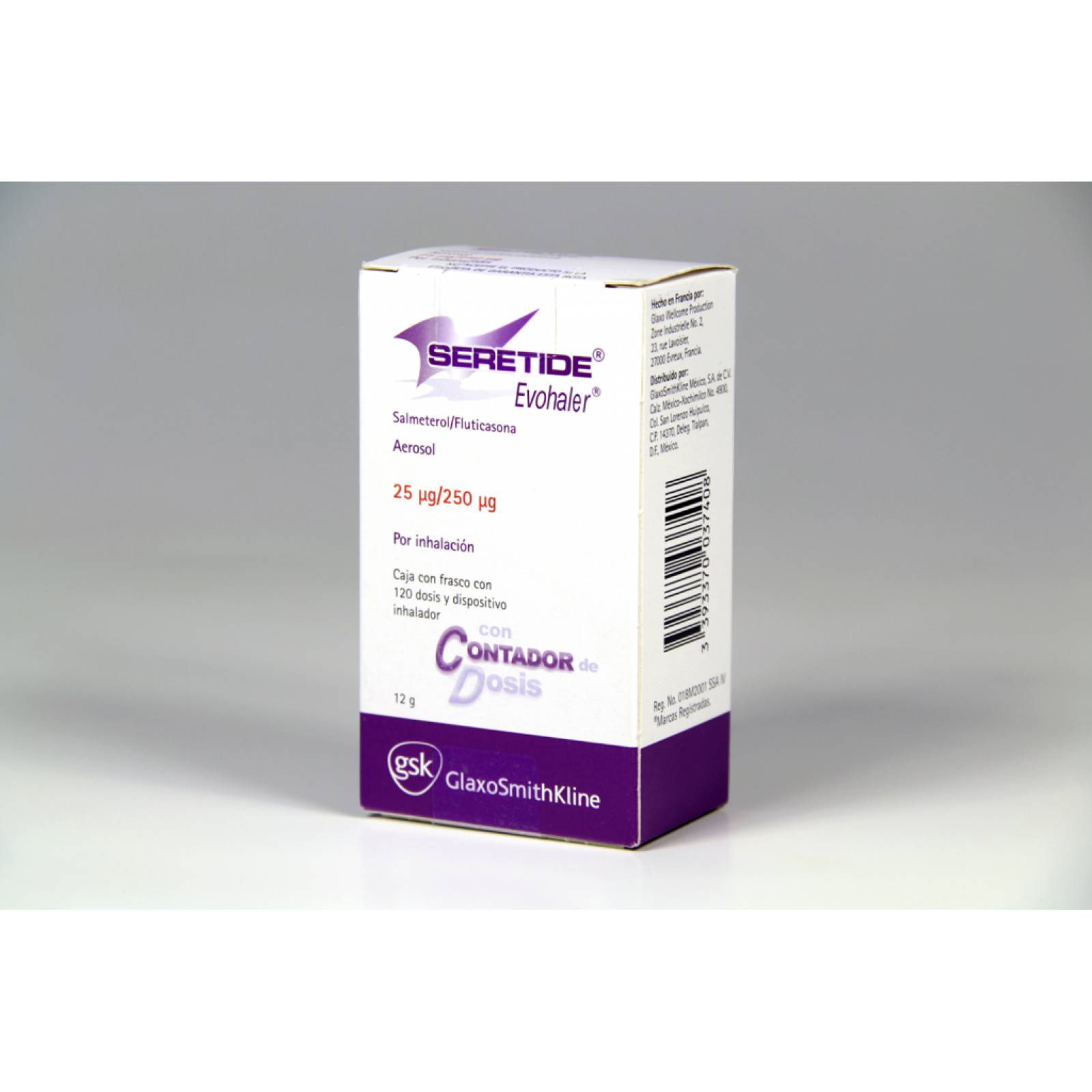 SERETIDE EVOH AEROSOL 2250 MCG 120 DOSIS