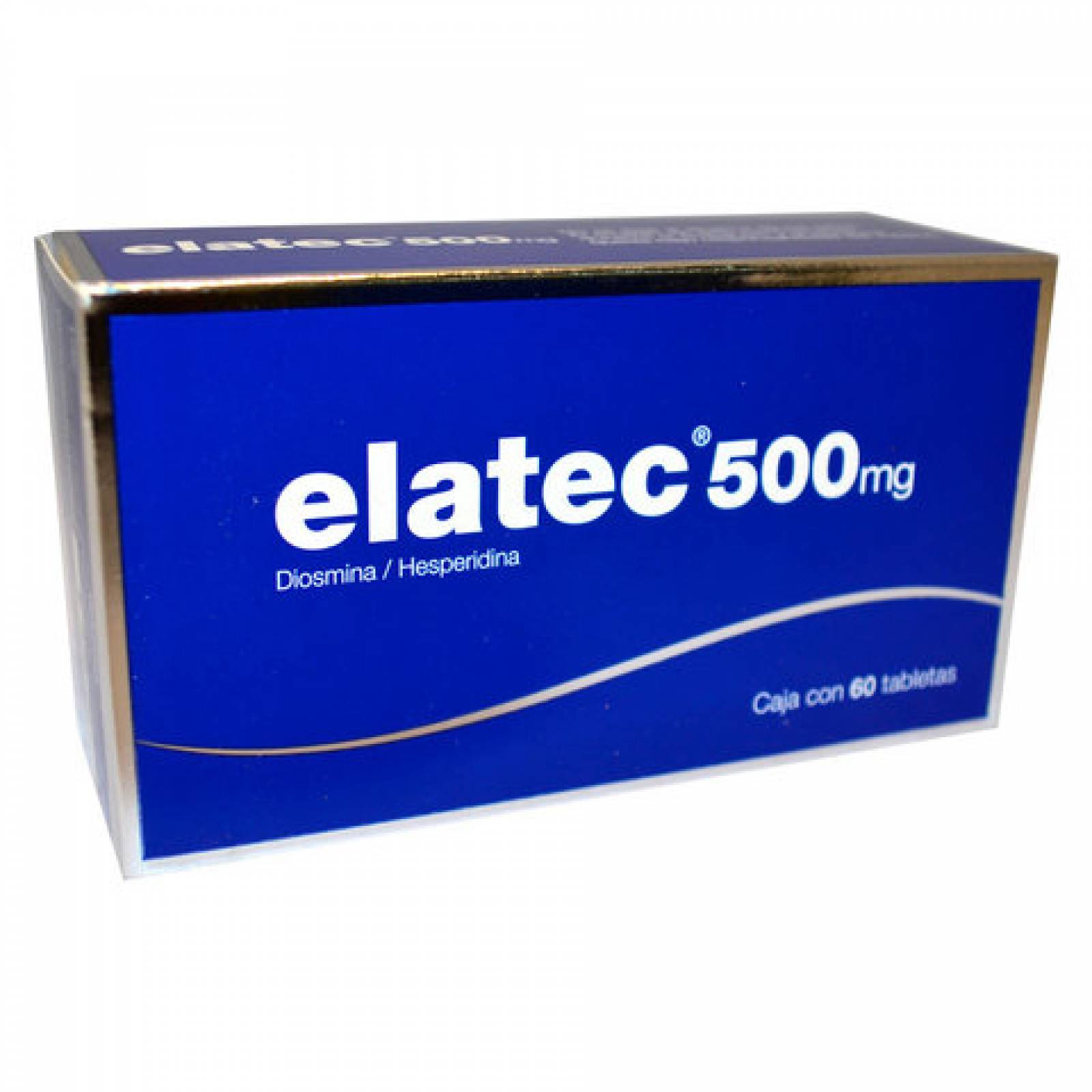ELATEC 500MG CAJA CON 60 TABLETAS