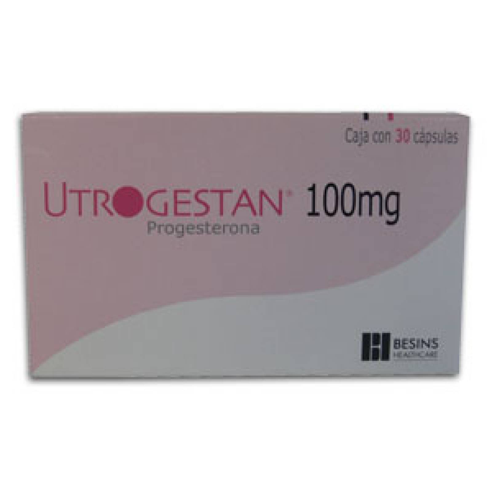 UTROGESTAN 100MG CON 30 CÁPSULAS