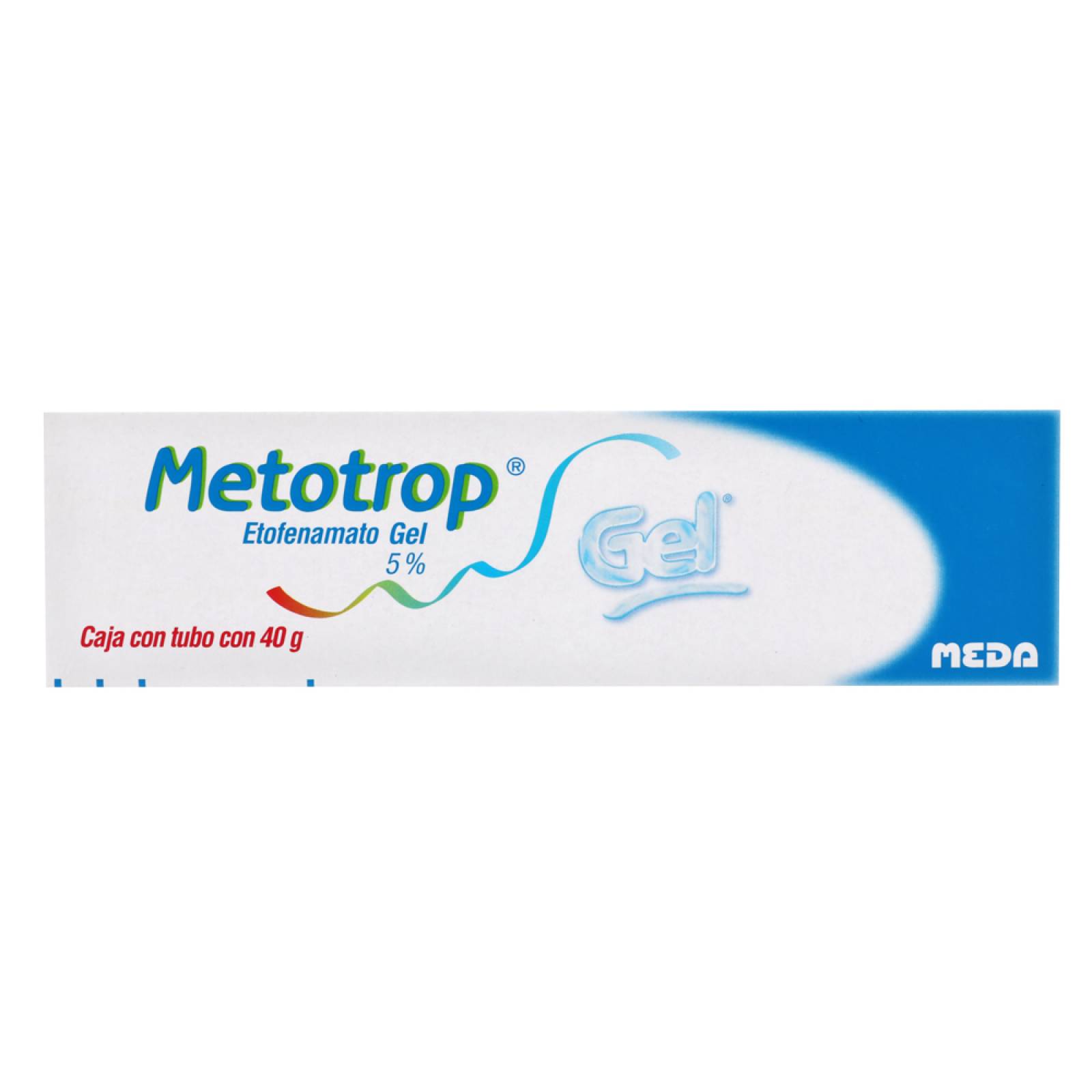 METOTROP GEL 5% TUBO CON 40G