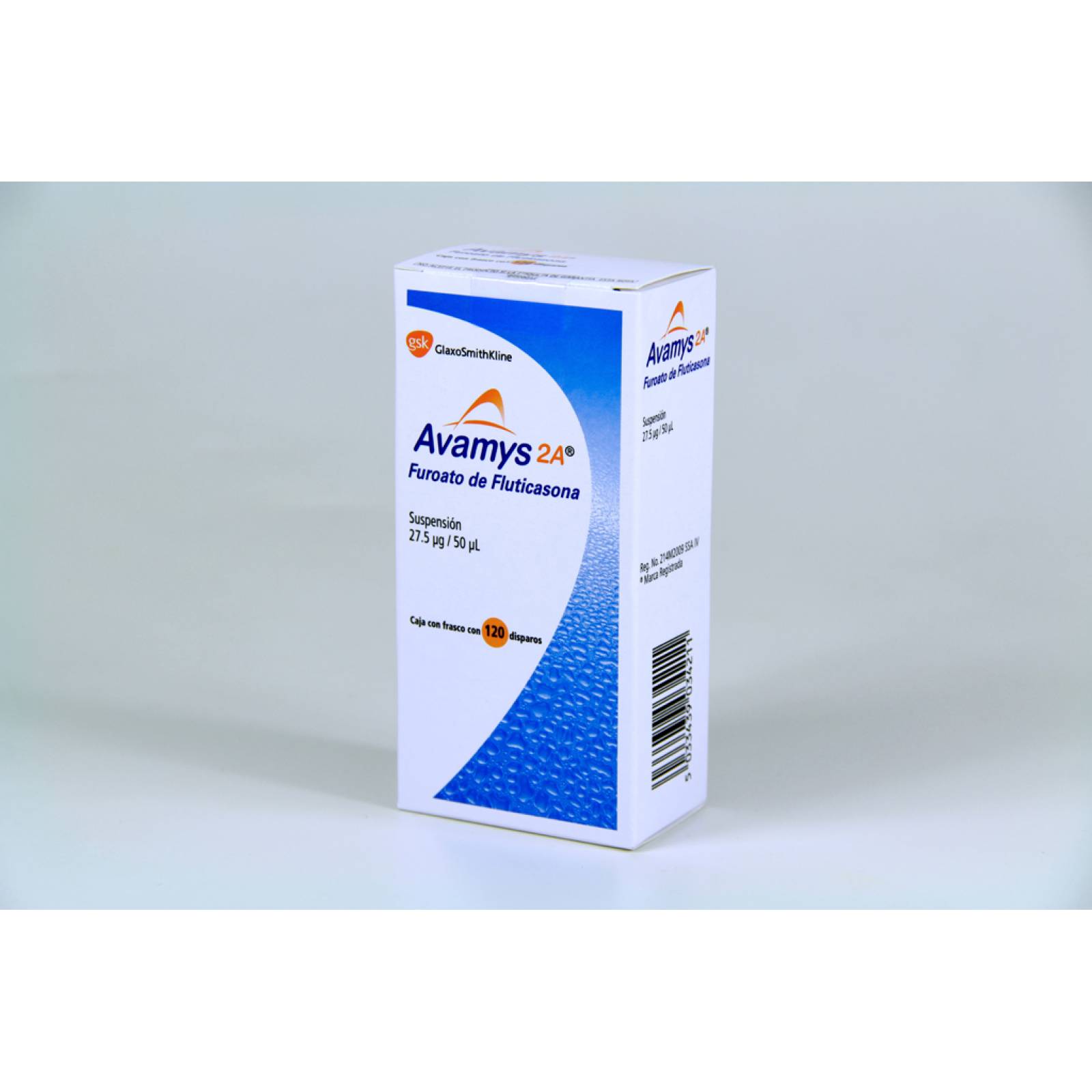 AVAMYS 2A SUSPENSIÓN FRASCO CON 120 DISPAROS