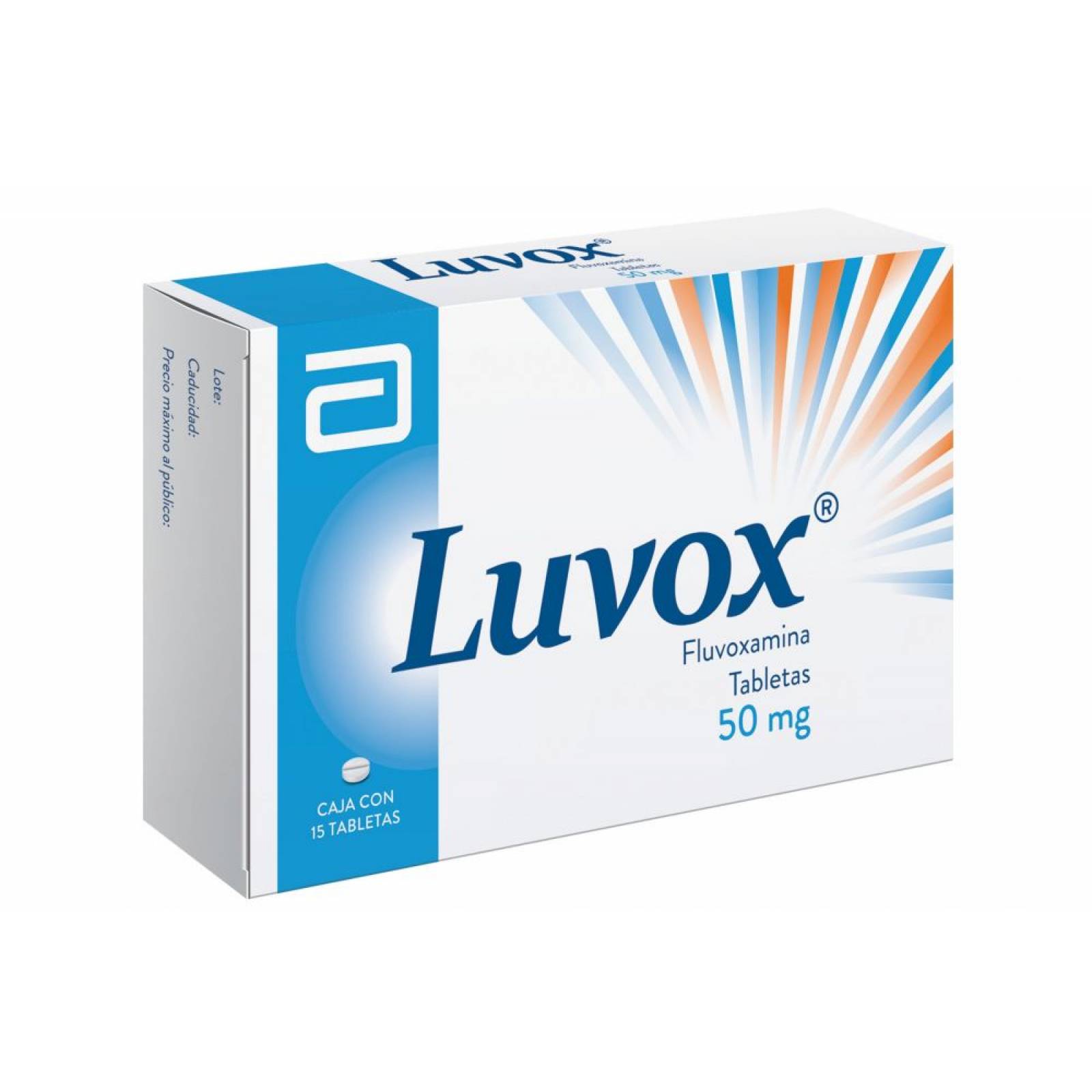 LUVOX 50MG CAJA CON 15 TABLETAS