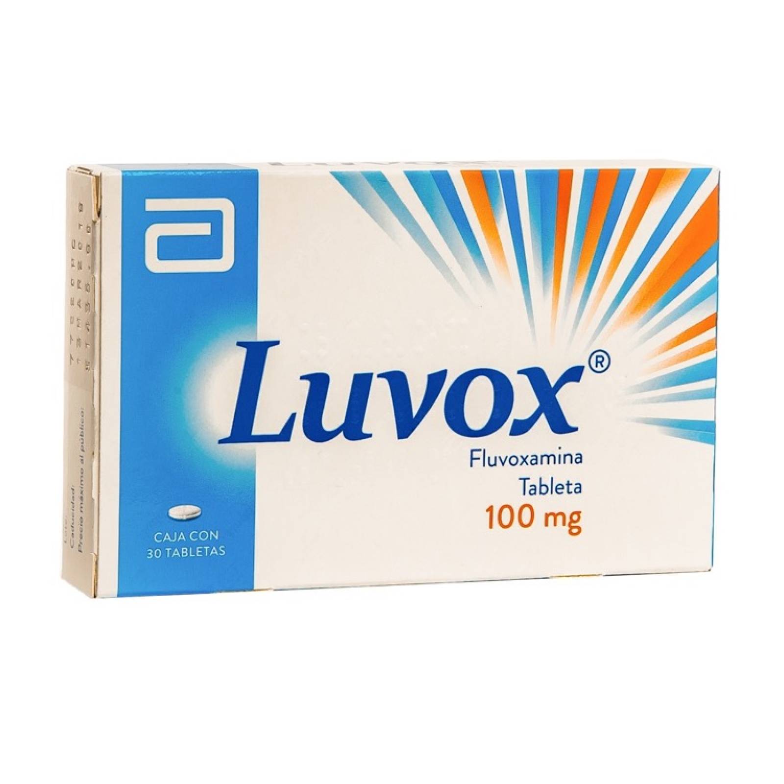 LUVOX 30 GRAGEAS 100 MG