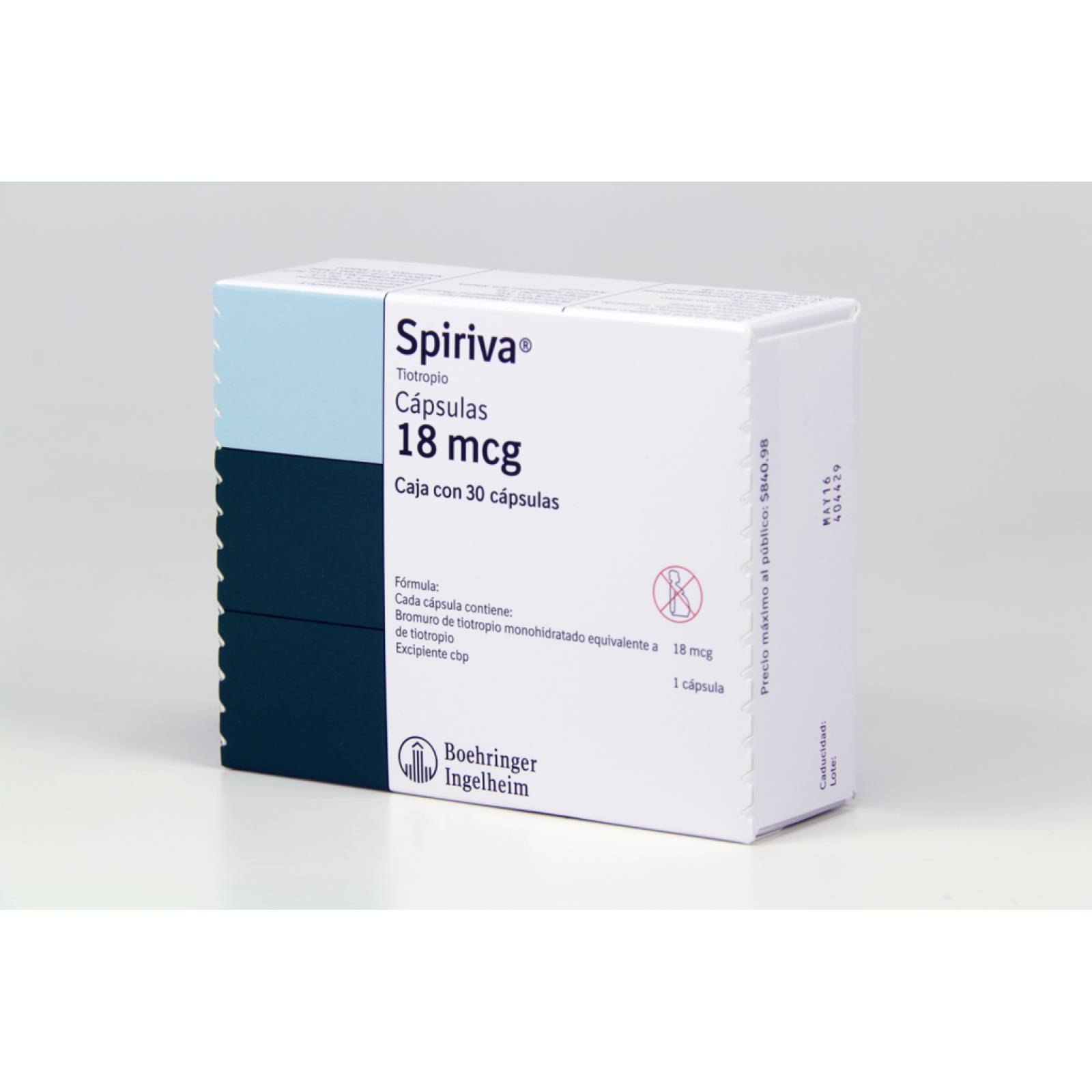 SPIRIVA 18MCG CON 30 CÁPSULAS Y DOSIFICADOR