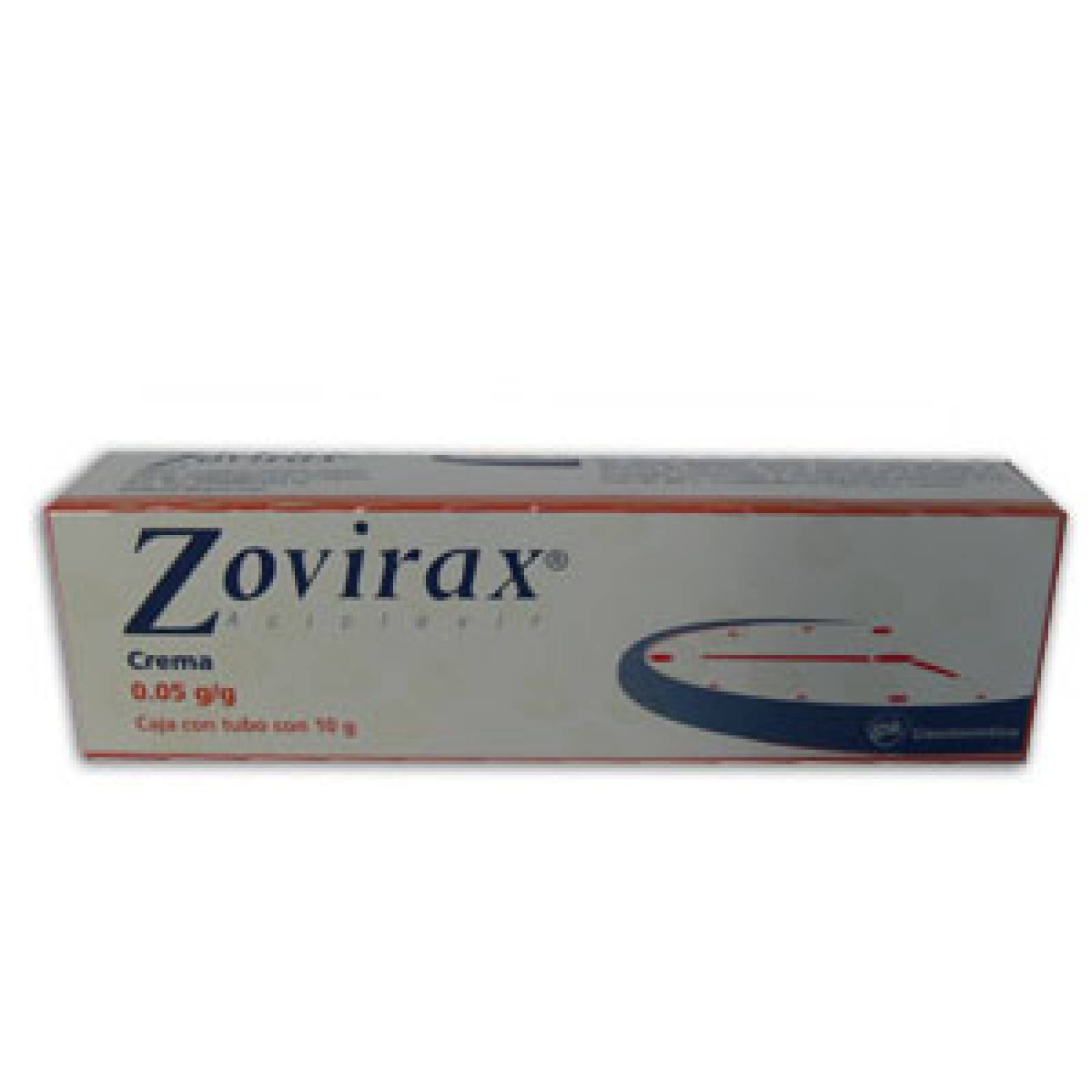 ZOVIRAX 0.05 G/G CREMA EN TUBO CON 10 G