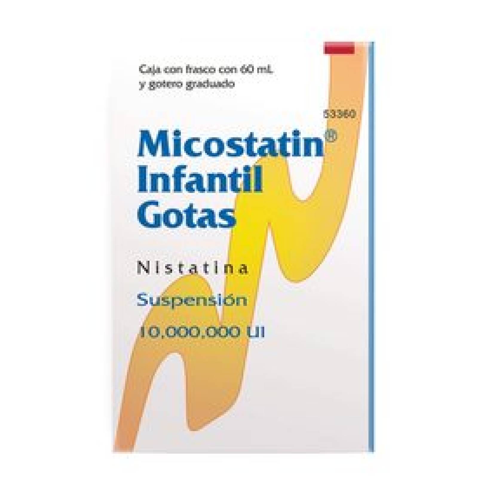 MICOSTATIN INFANTIL GOTAS FRASCO CON 60ML