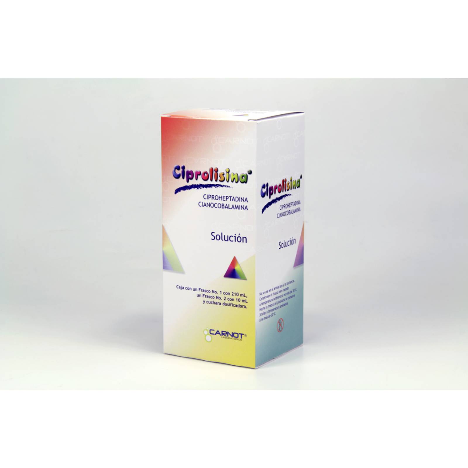 CIPROLISINA SOLUCIÓN FRASCO 40MG/300MCG 210ML