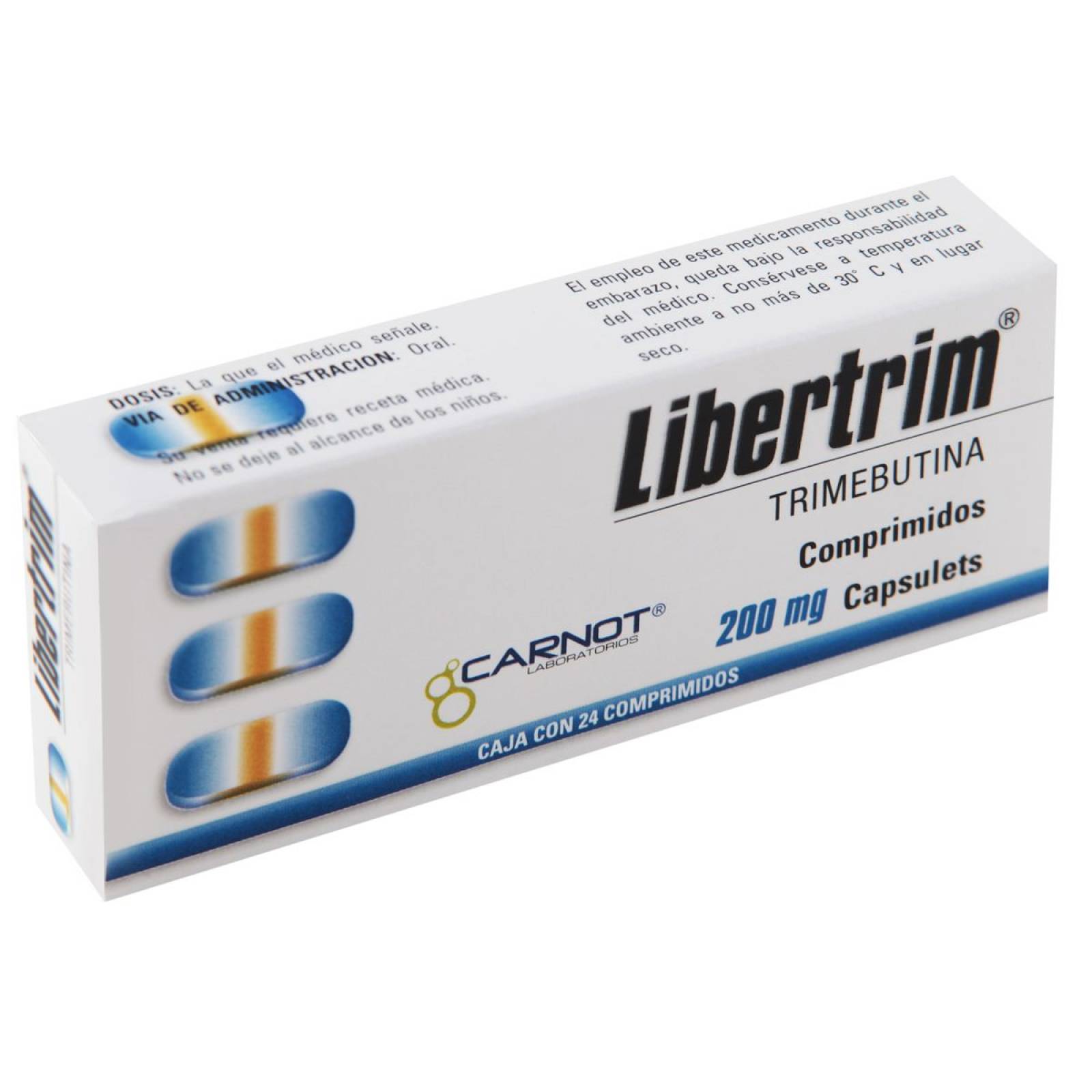 LIBERTRIM 24 COMPRIMIDOS 200MG