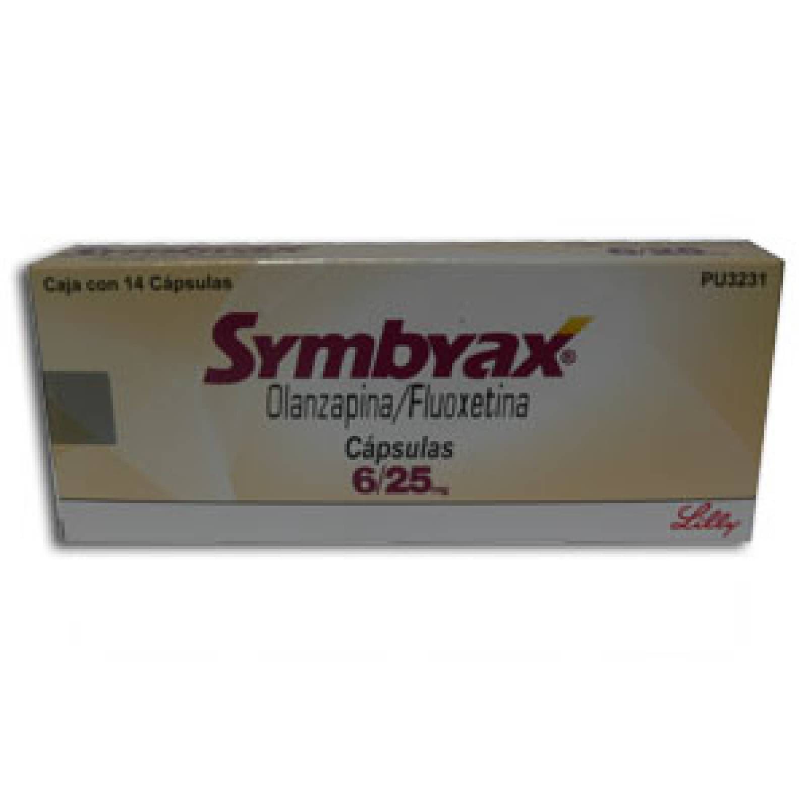 SYMBYAX 14 CÁPSULAS 6/25MG