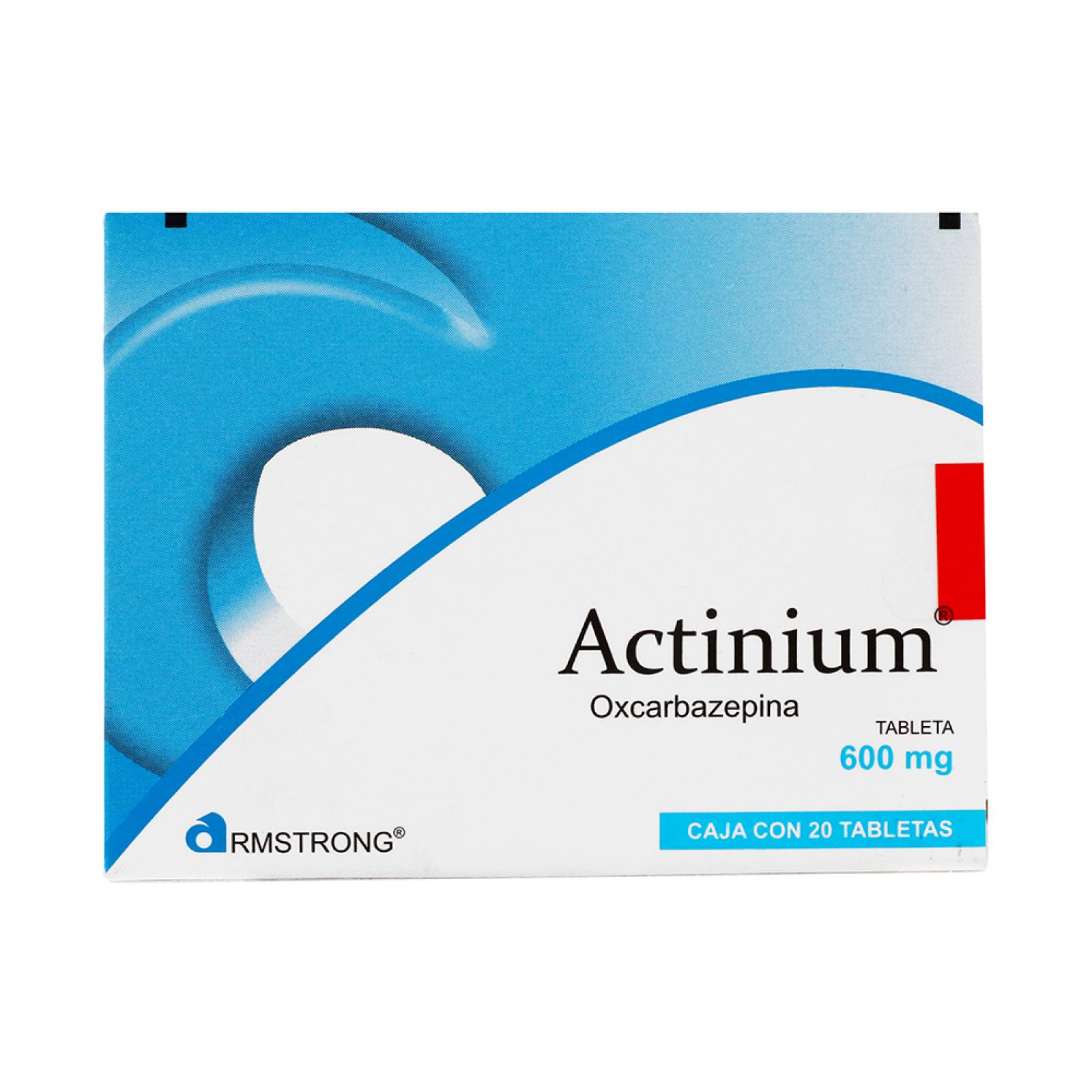 ACTINIUM 20 TABLETAS 600MG