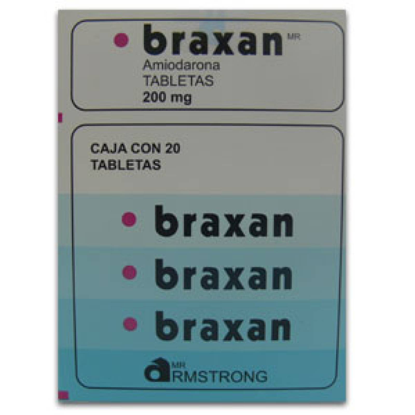 BRAXAN 20 COMPRIMIDOS 200MG