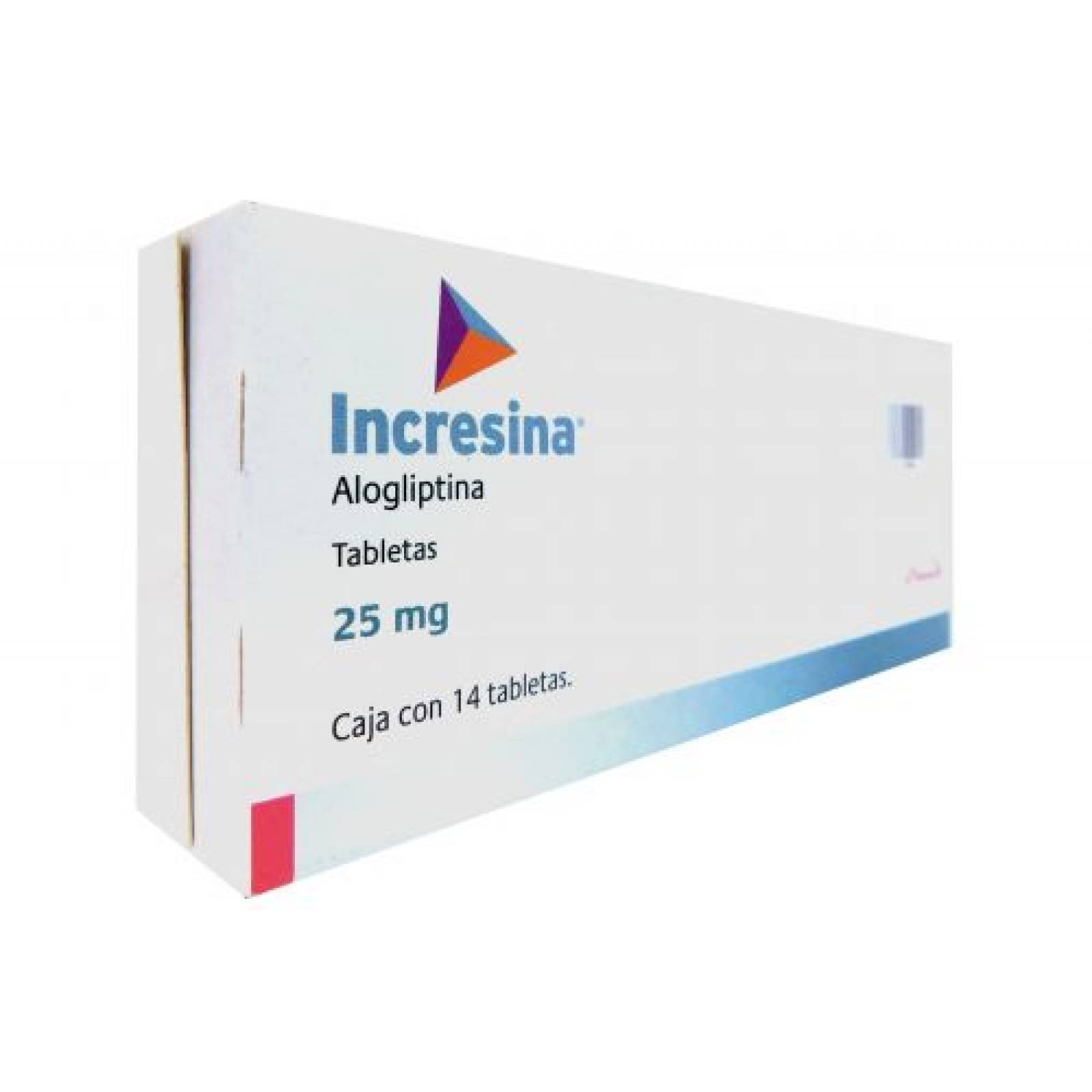 INCRESINA 28 TABLETAS 25MG