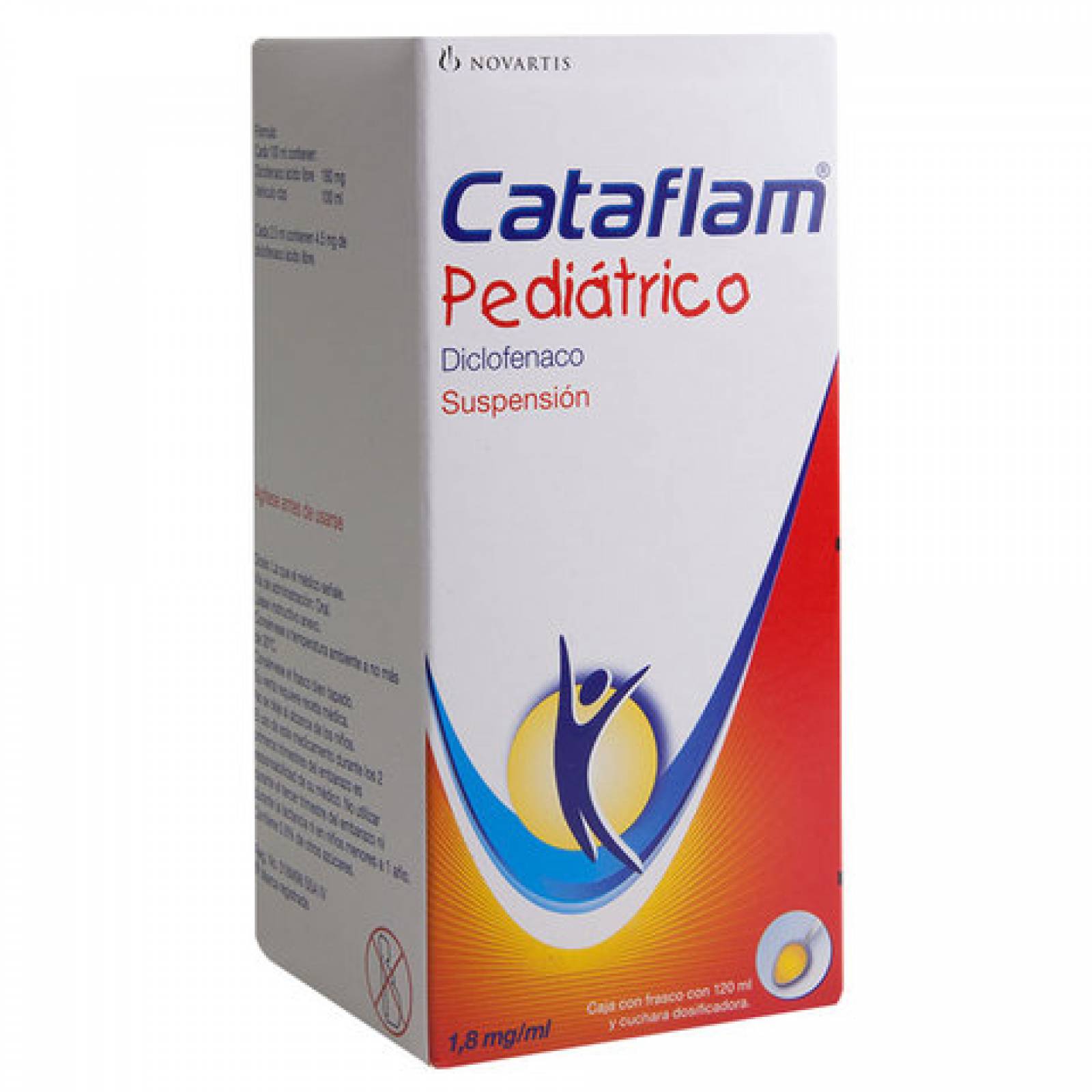 CATAFLAM PEDIÁTRICO SUSPENSIÓN FRASCO 120ML