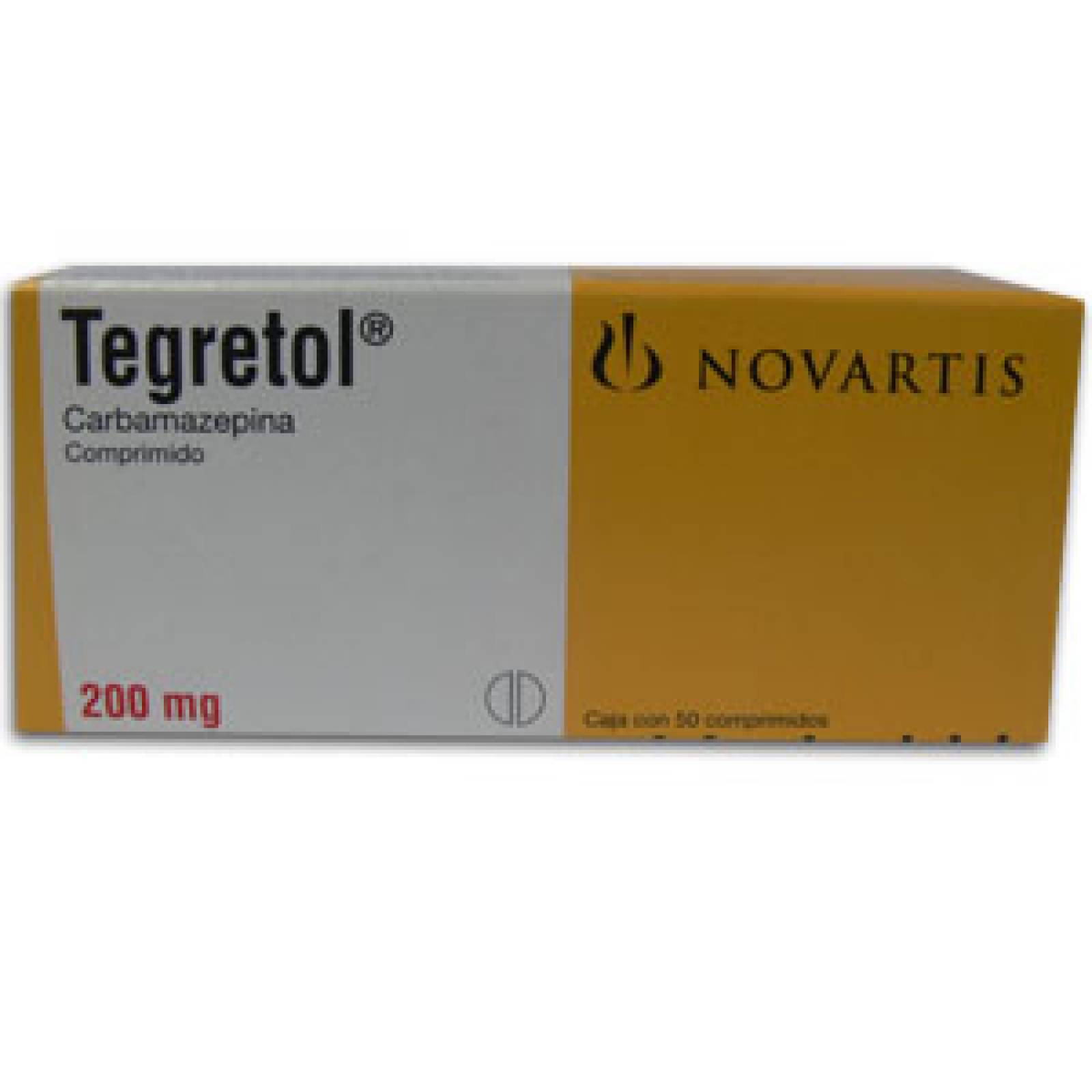 TEGRETOL 50 COMPRIMIDOS 200MG