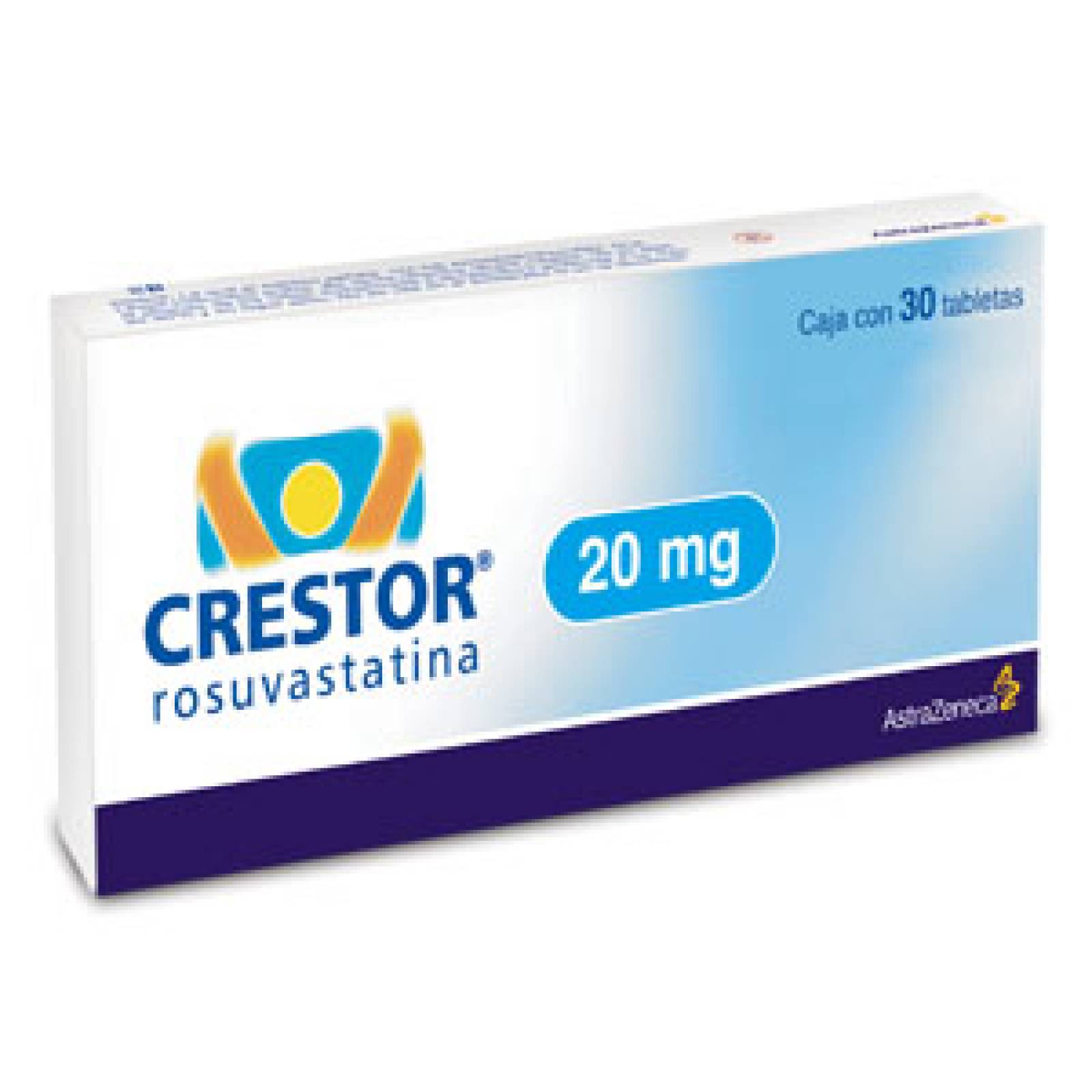 CRESTOR 30 TABLETAS 20MG