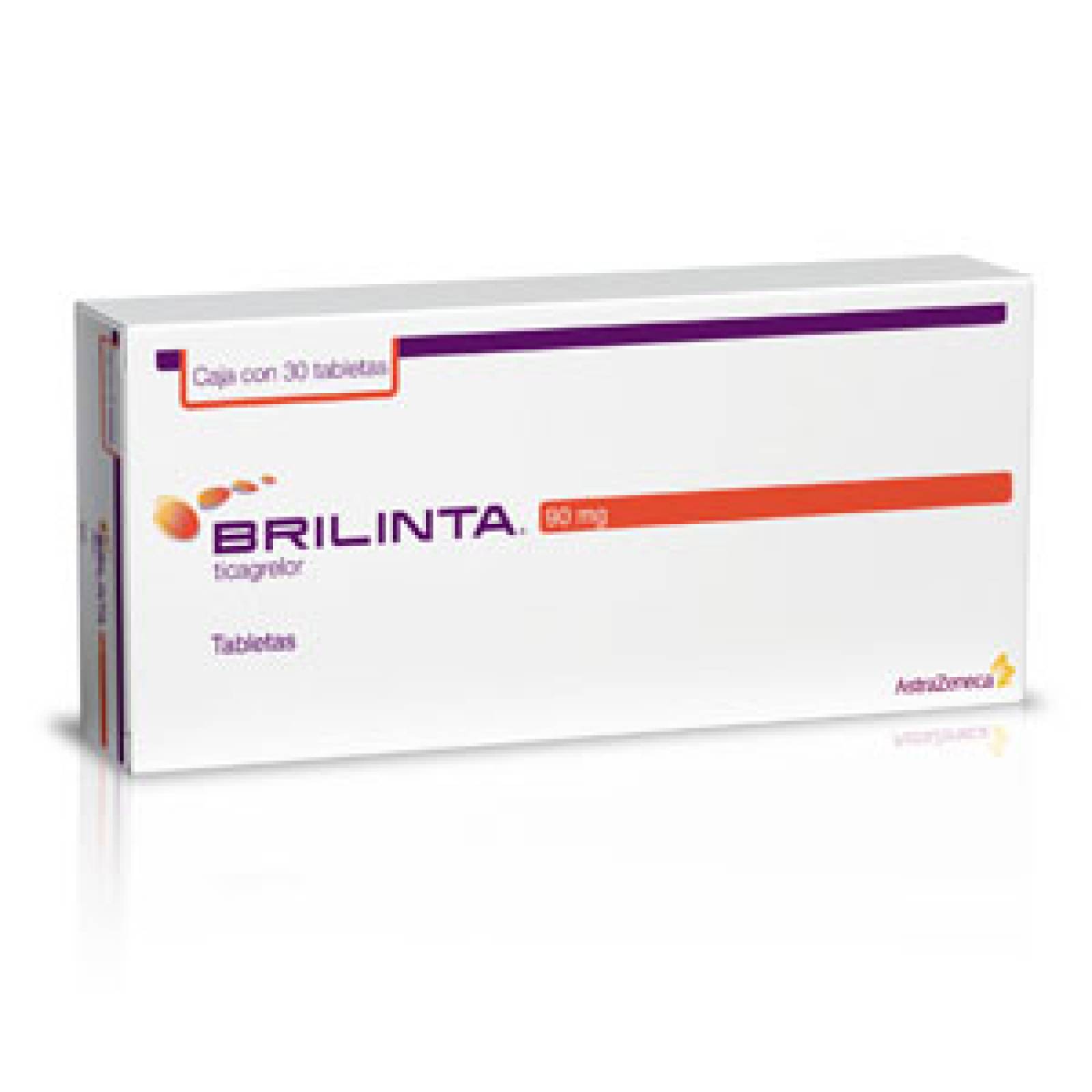 BRILINTA 30 TABLETAS 90MG