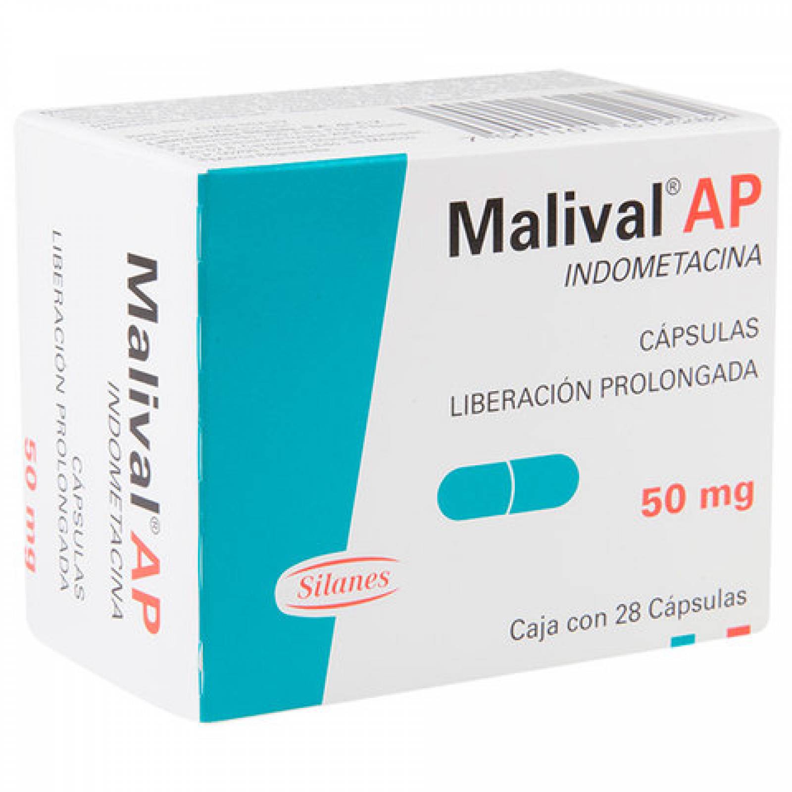 MALIVAL AP 28 CÁPSULAS 50MG