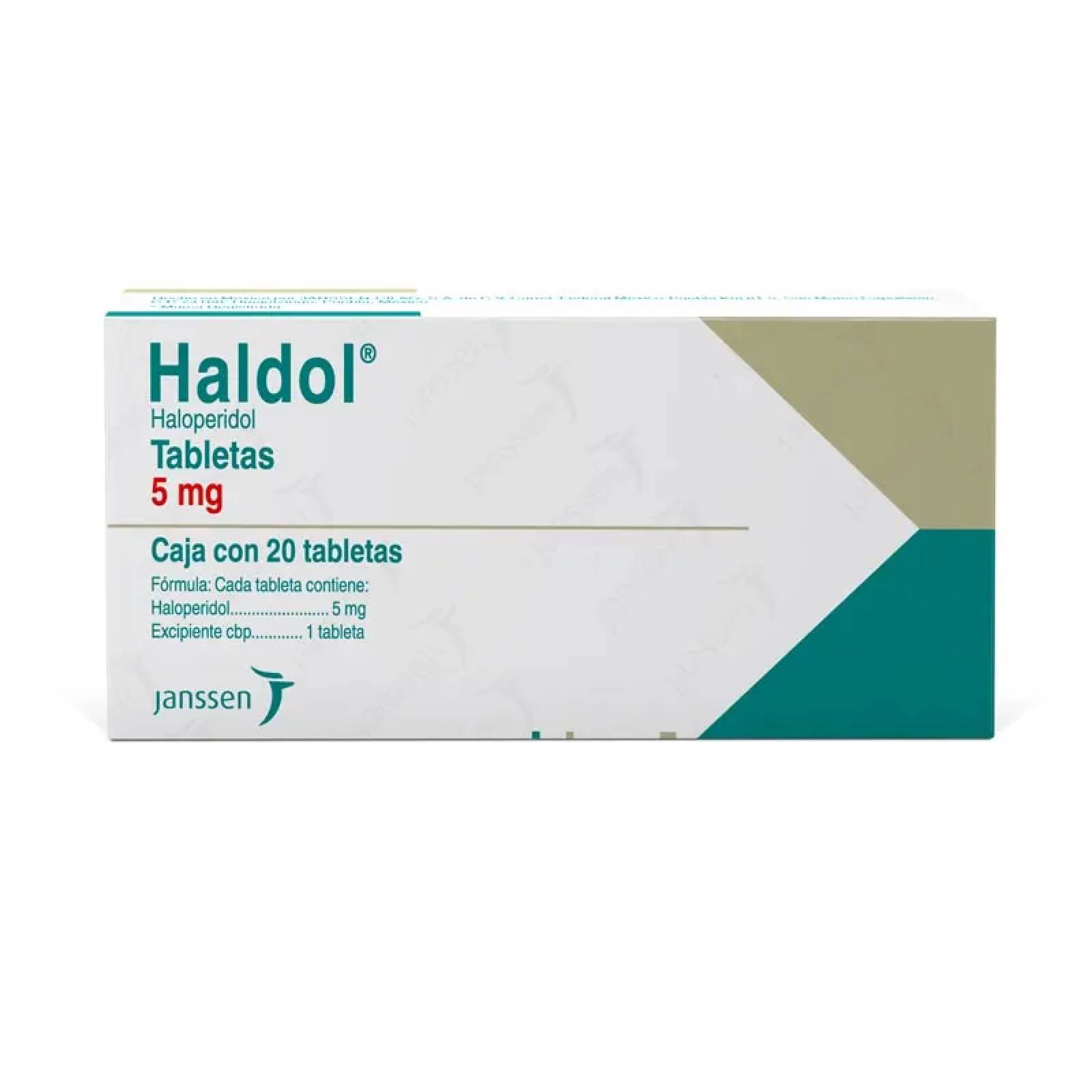 Haldol Haloperidol 5 Mg Con 20 Tabletas