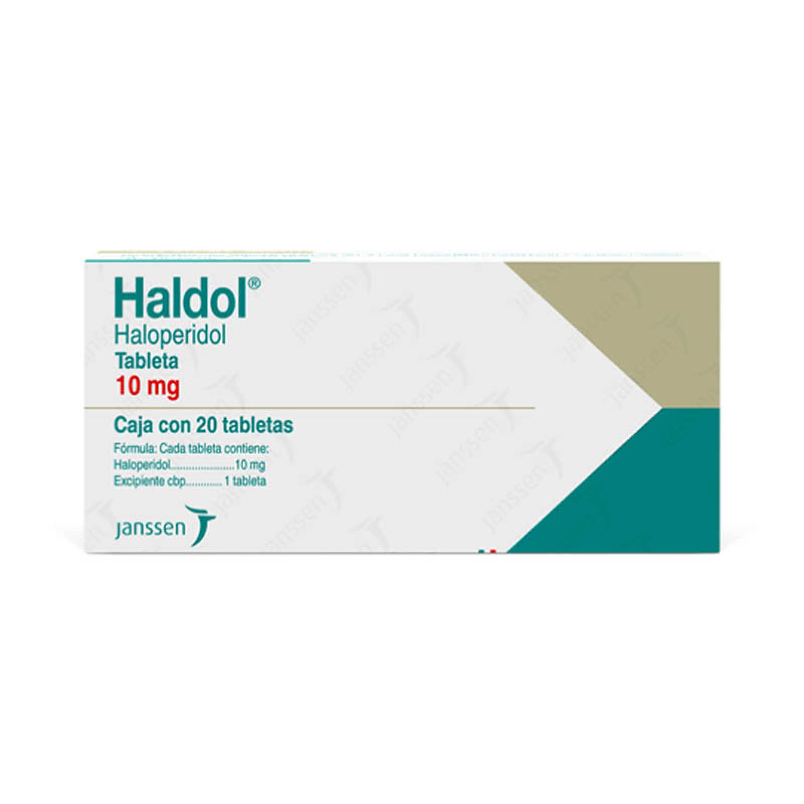 Haldol Haloperidol 10 Mg Con 20 Tabletas
