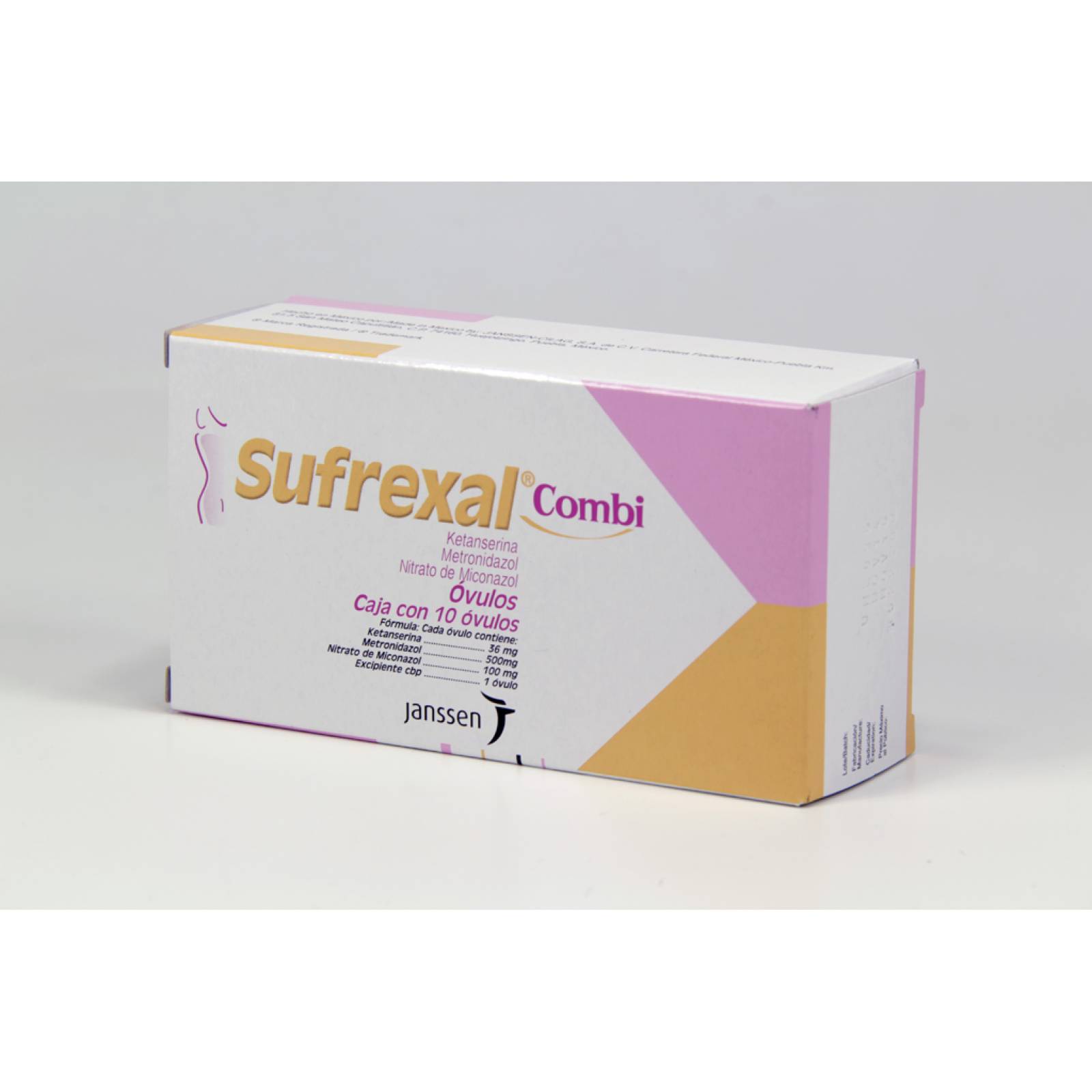 SUFREXAL COMBI 10 ÓVULOS 500MG