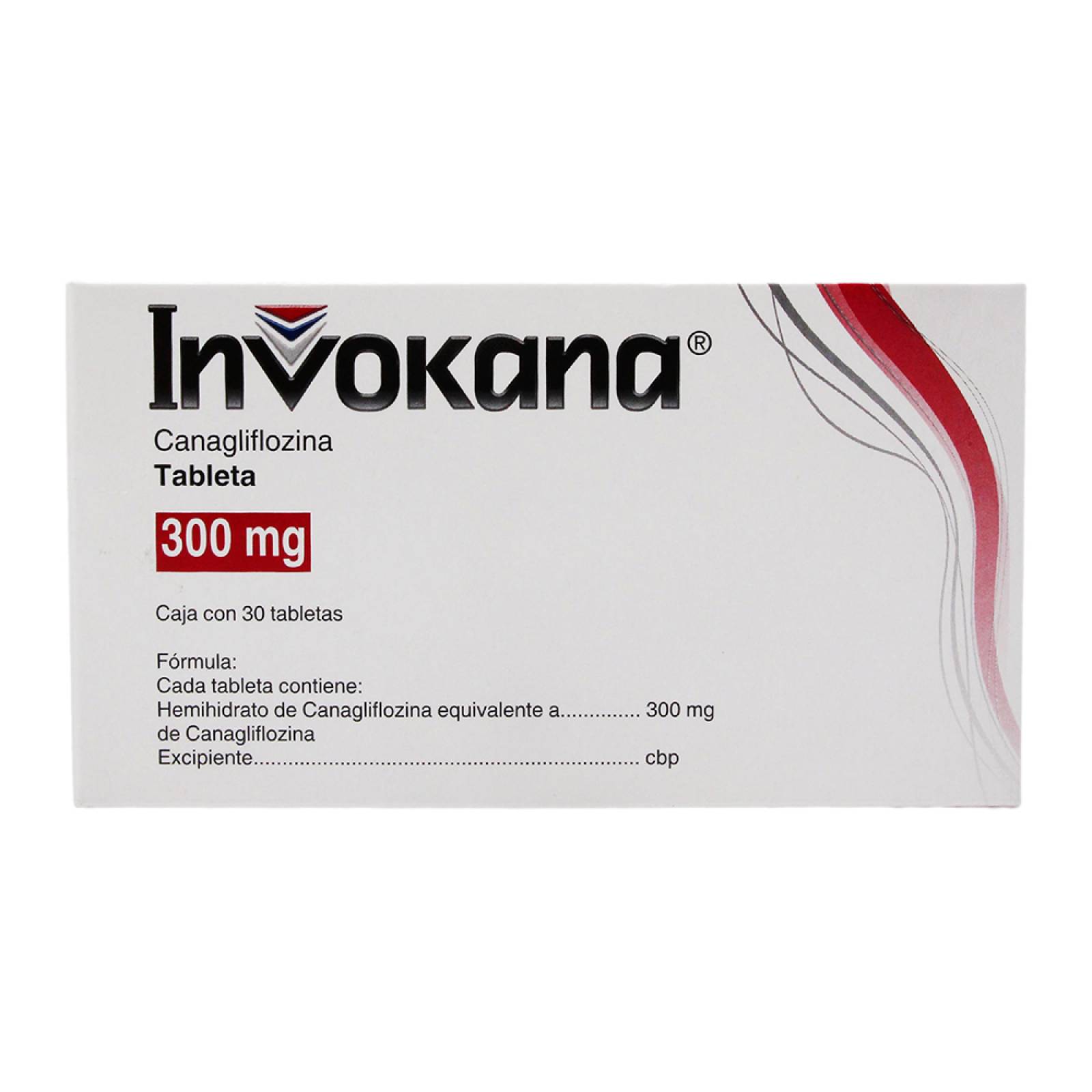 INVOKANA 30 TABLETAS 300MG