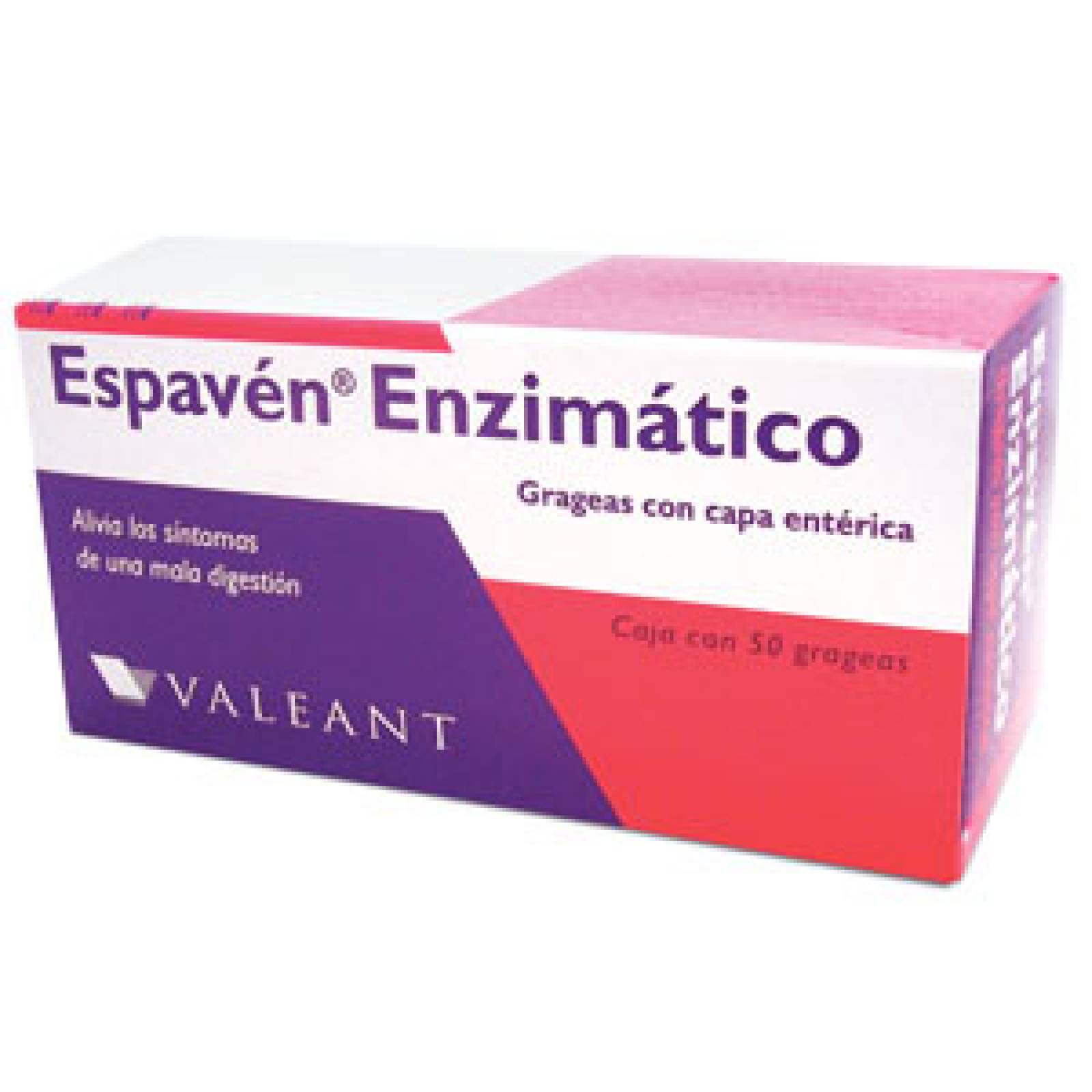 ESPAVEN ENZIMATICO 50 GRAGEAS