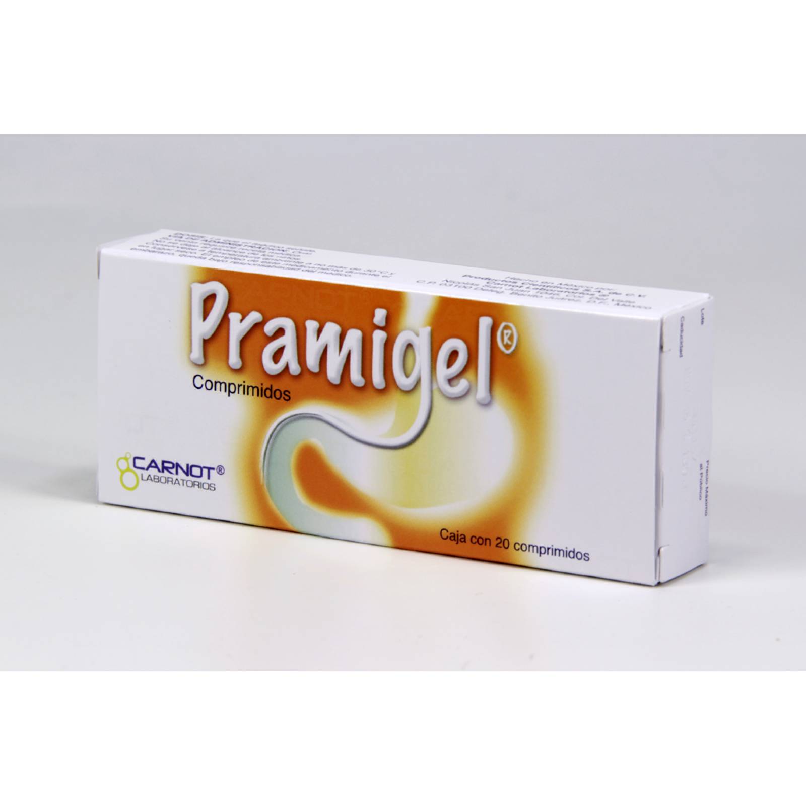 PRAMIGEL 20 COMPRIMIDOS