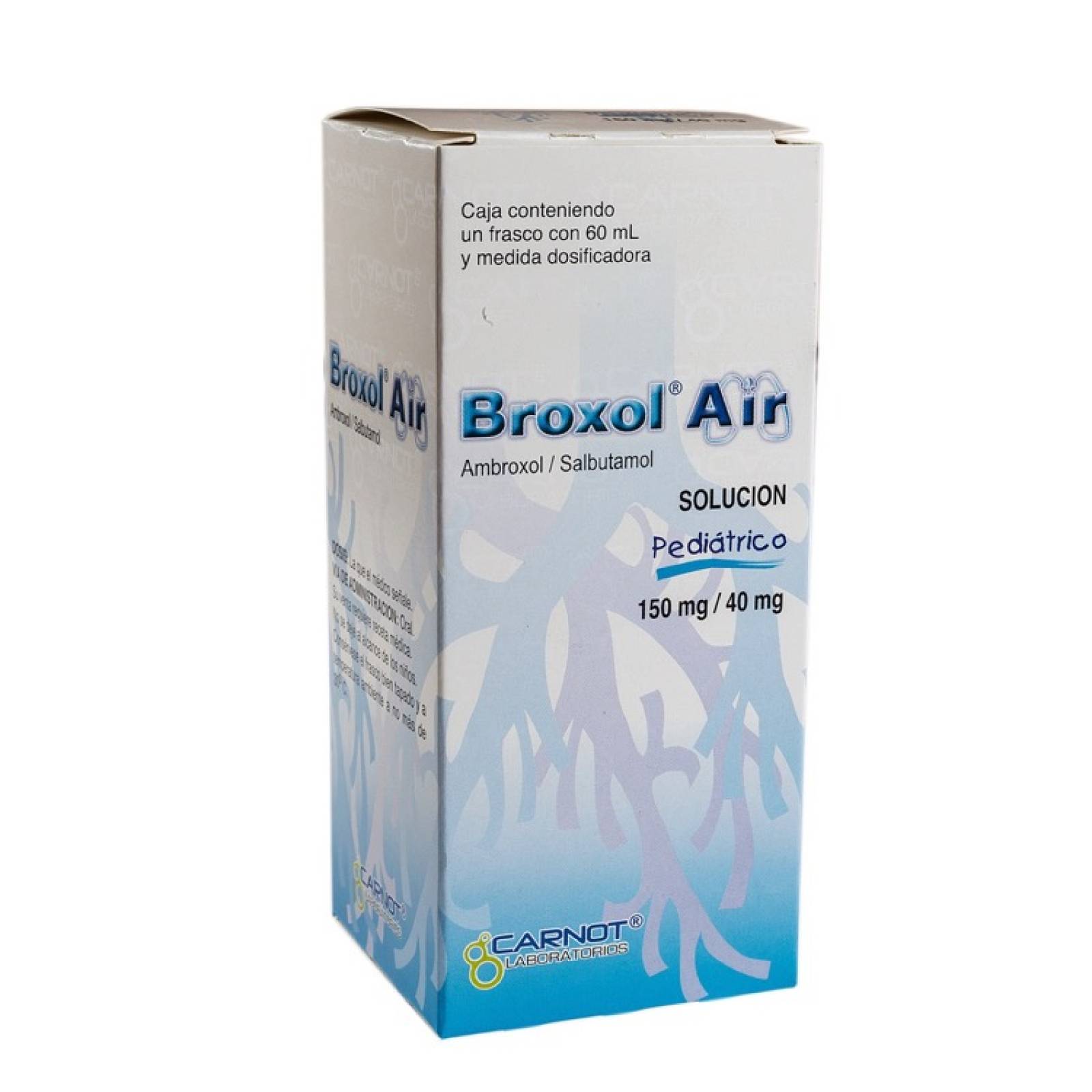 BROXOL AIR SOLUCIÓN FRASCO 150/40MG 60ML