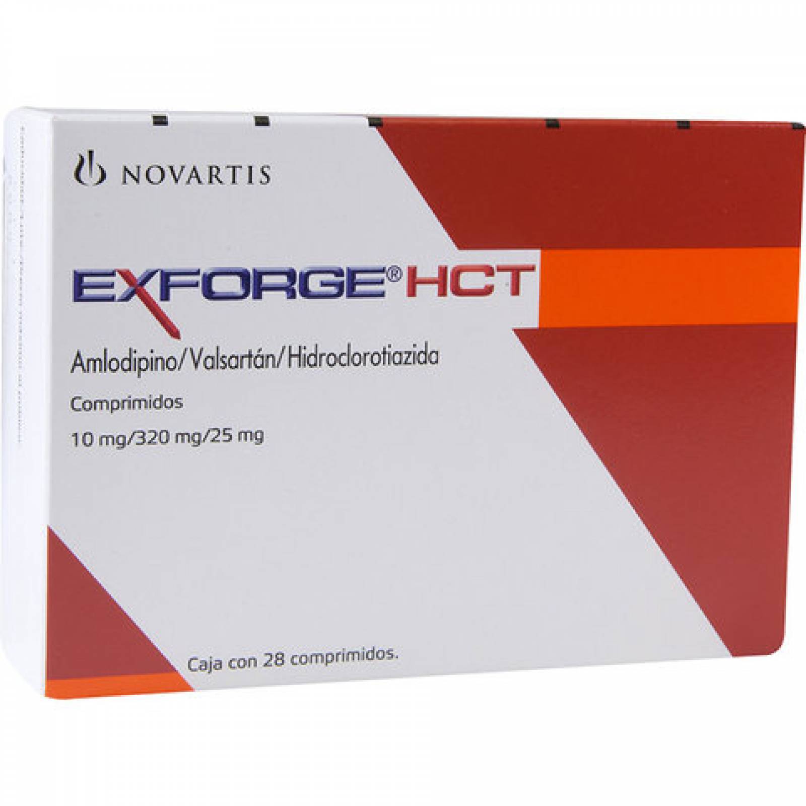 EXFORGE HCT 14 COMPRIMIDOS 10/320/25MG