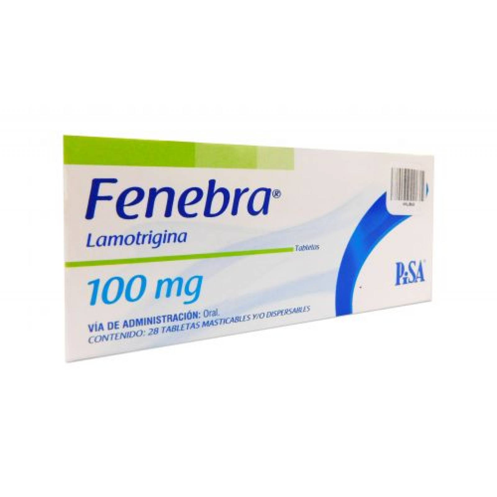 FENEBRA 28 TABLETAS 100MG