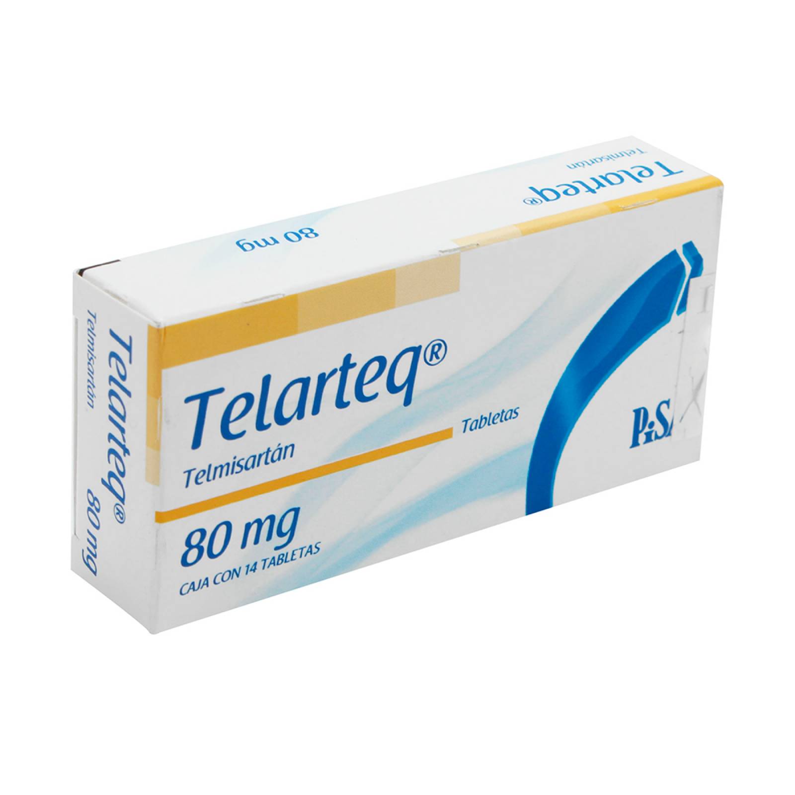 TELARTEQ 14 TABLETAS 80MG
