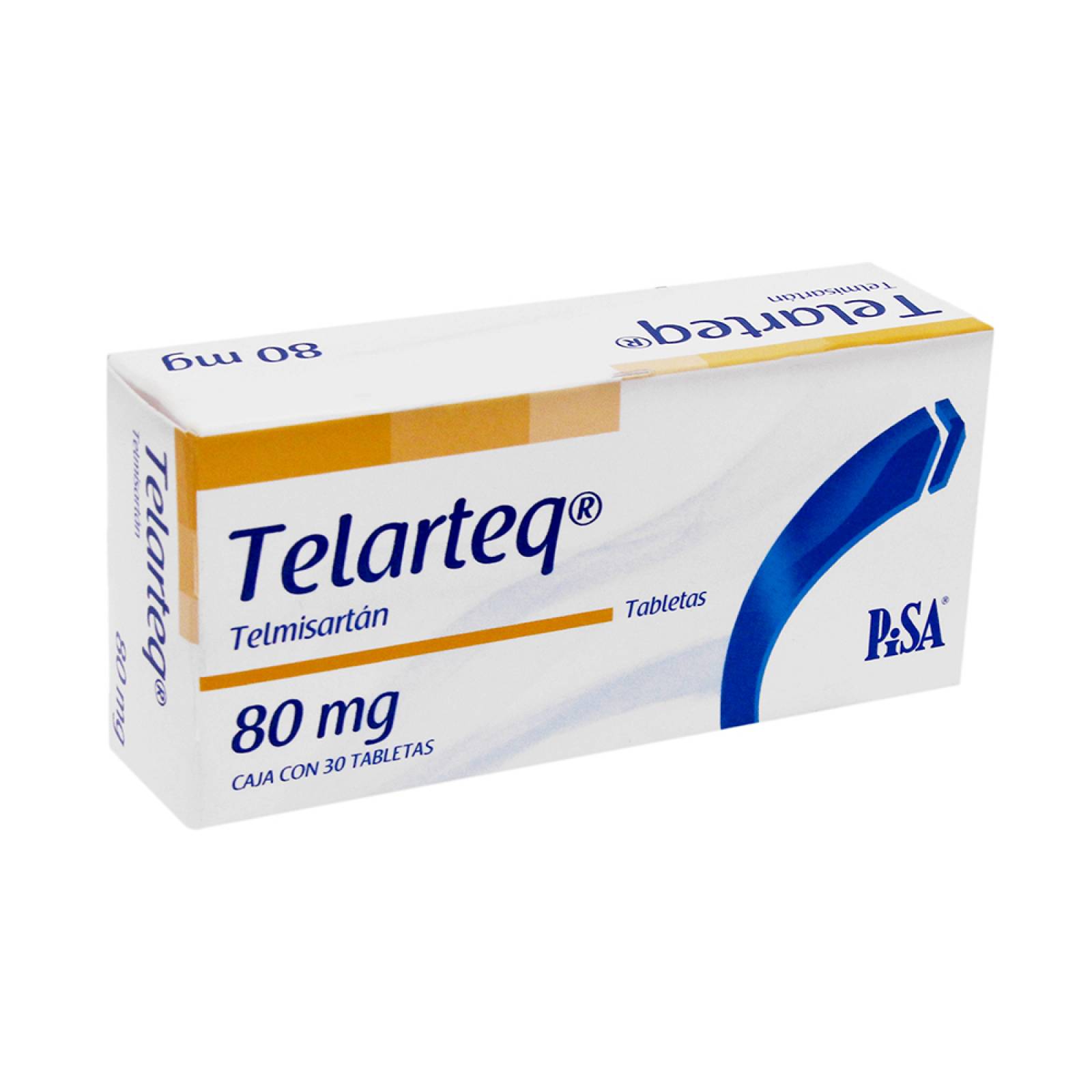 TELARTEQ 30 TABLETAS 80MG